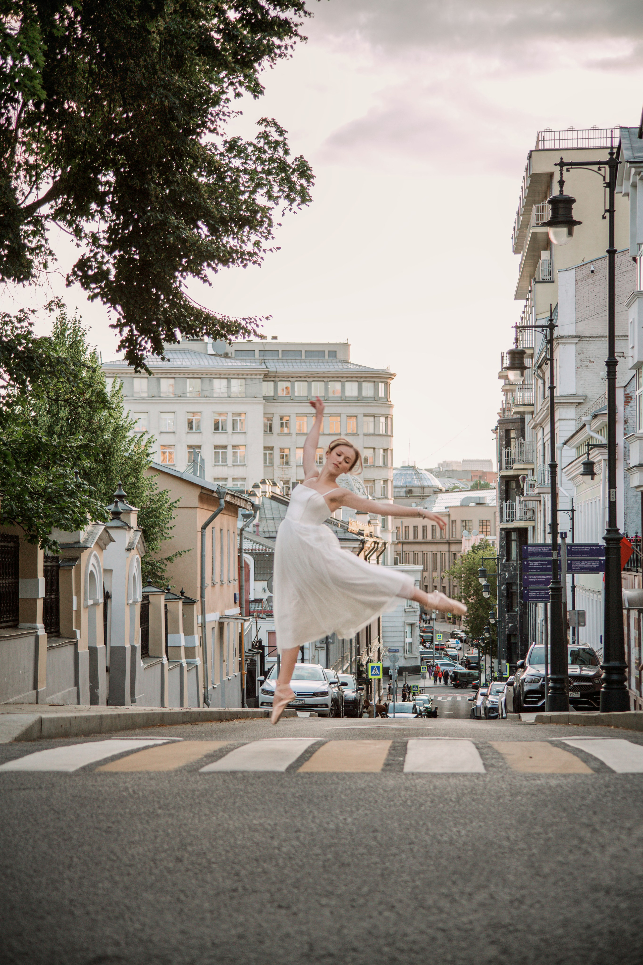 Прогулка балерины. Семейный и детский фотограф в Москве Ольга Кривенцова