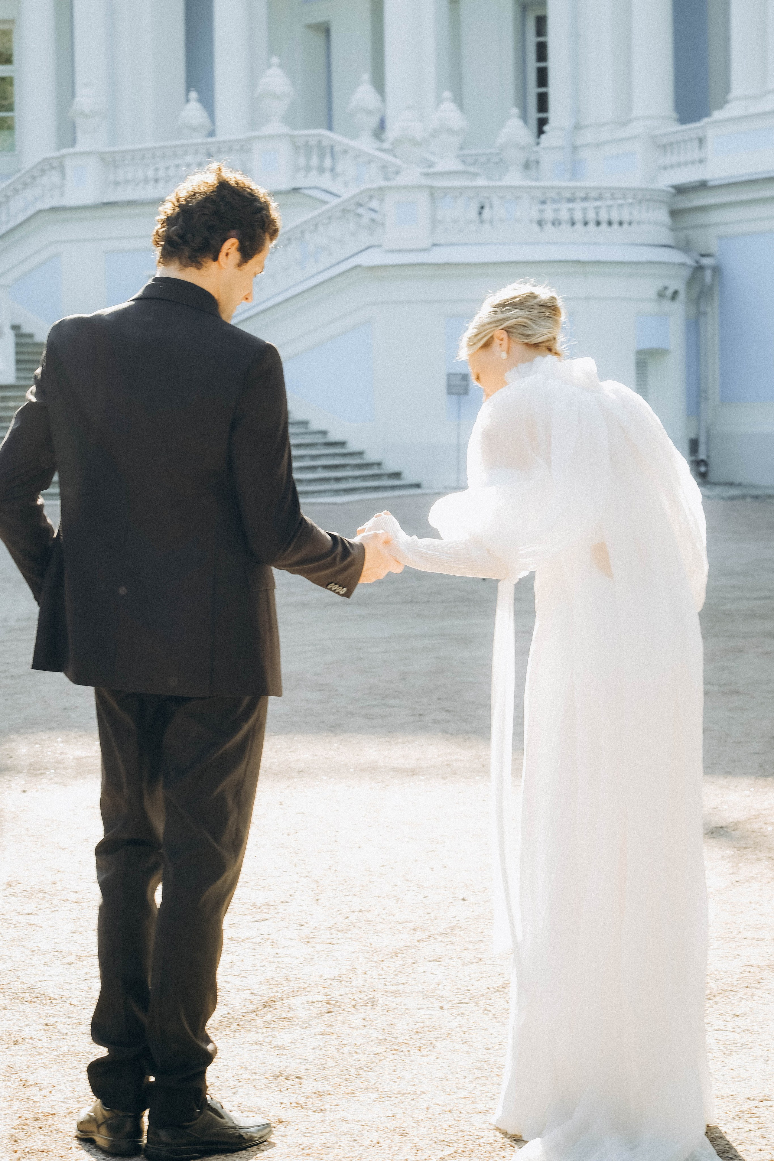 СВАДЕБНАЯ СЬЕМКА В ПАРКЕ ОРАНИЕНБАУМ. Профессиональный фотограф, Санкт-Петербург — Виктория Богомолова