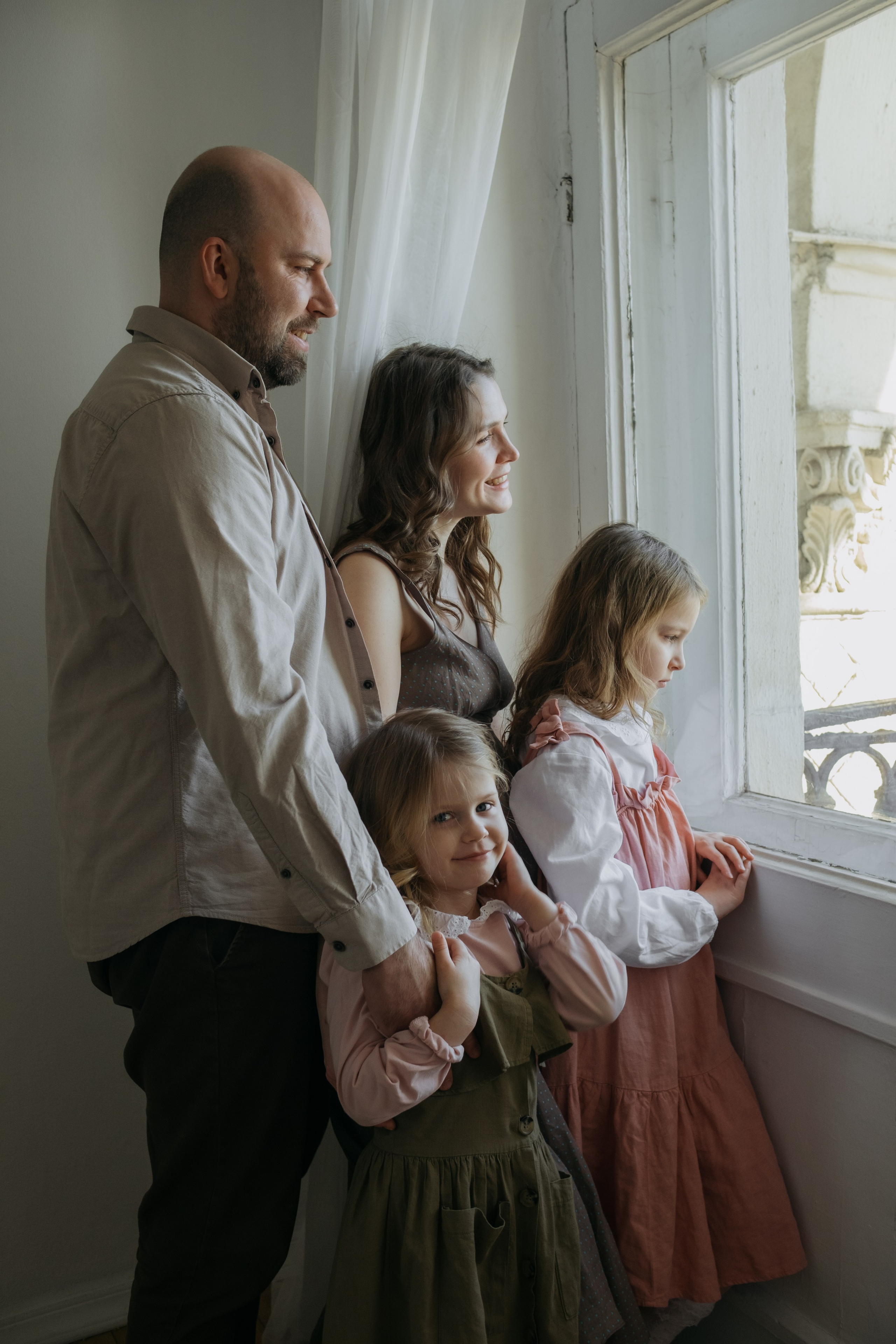 Семейные фотосессии дома и в студии. Семейный и детский фотограф в Москве Александра Михайлечко