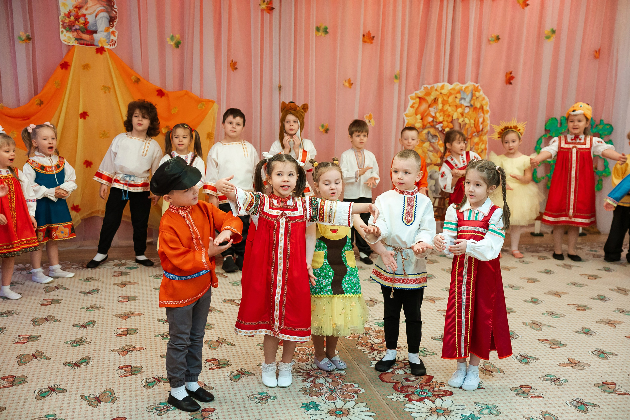 Осенний утренник. Семейный и детский фотограф в Москве Александра Мак