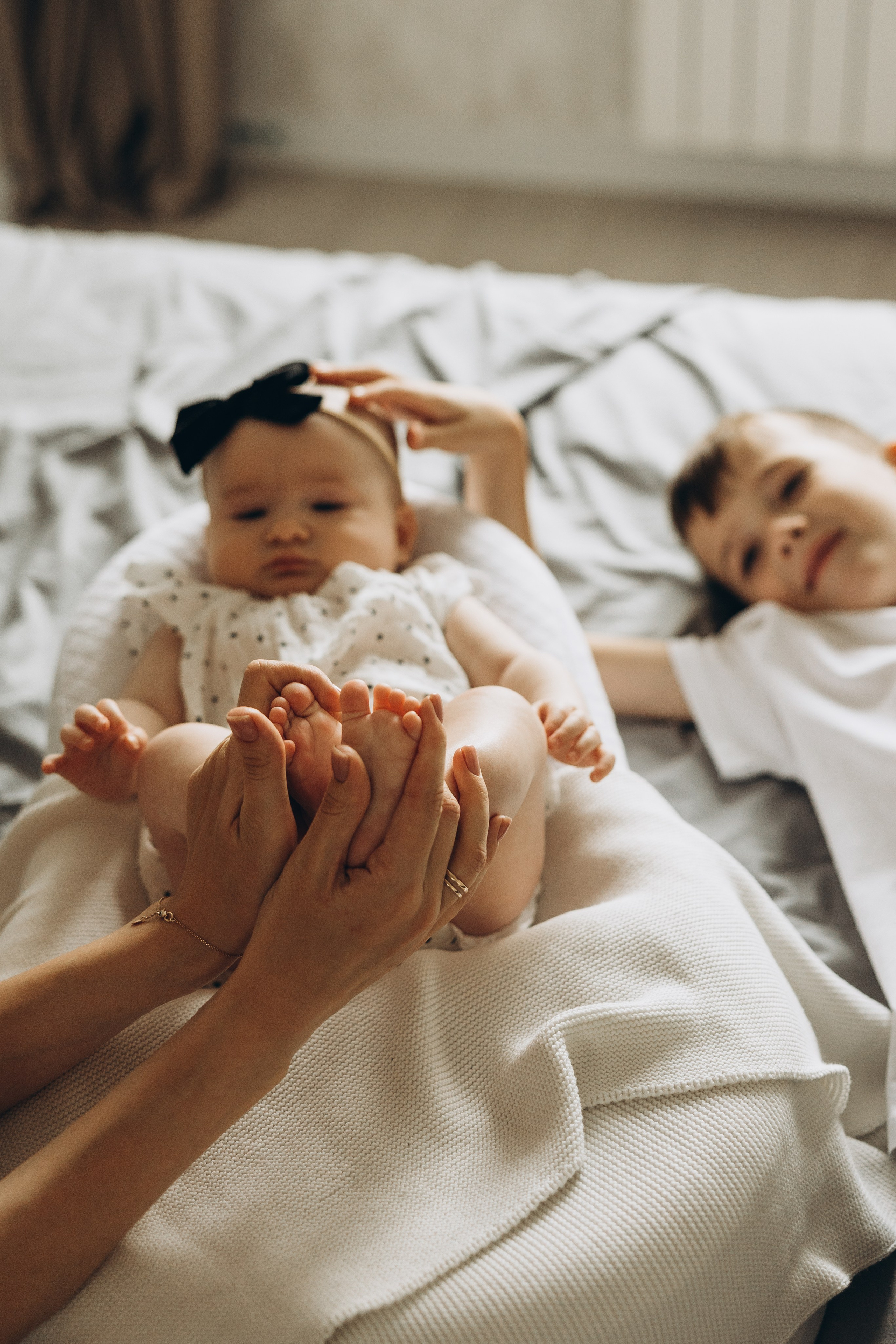 Марина, Илья и Аня. Семейный фотограф в Москве Виктория Ястребинская