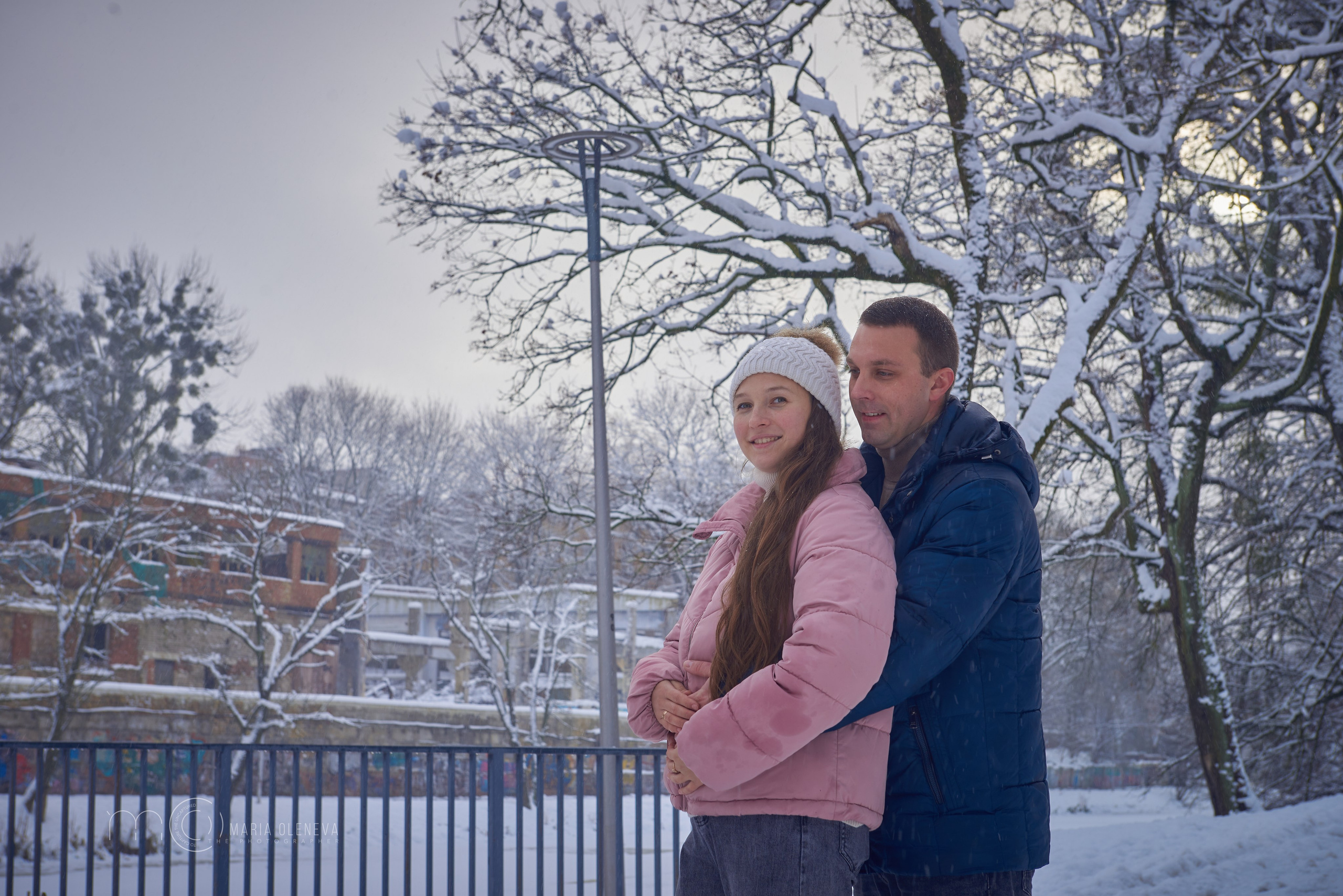 Снежная фотосессия. Фотограф Мария Оленева