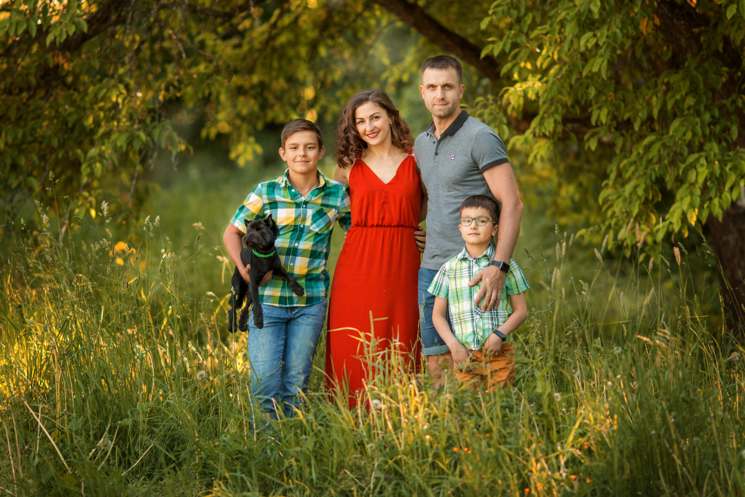 Семейная фотосессия в Карабихе. Семейный и детский фотограф в Ярославле Абрамов Артём