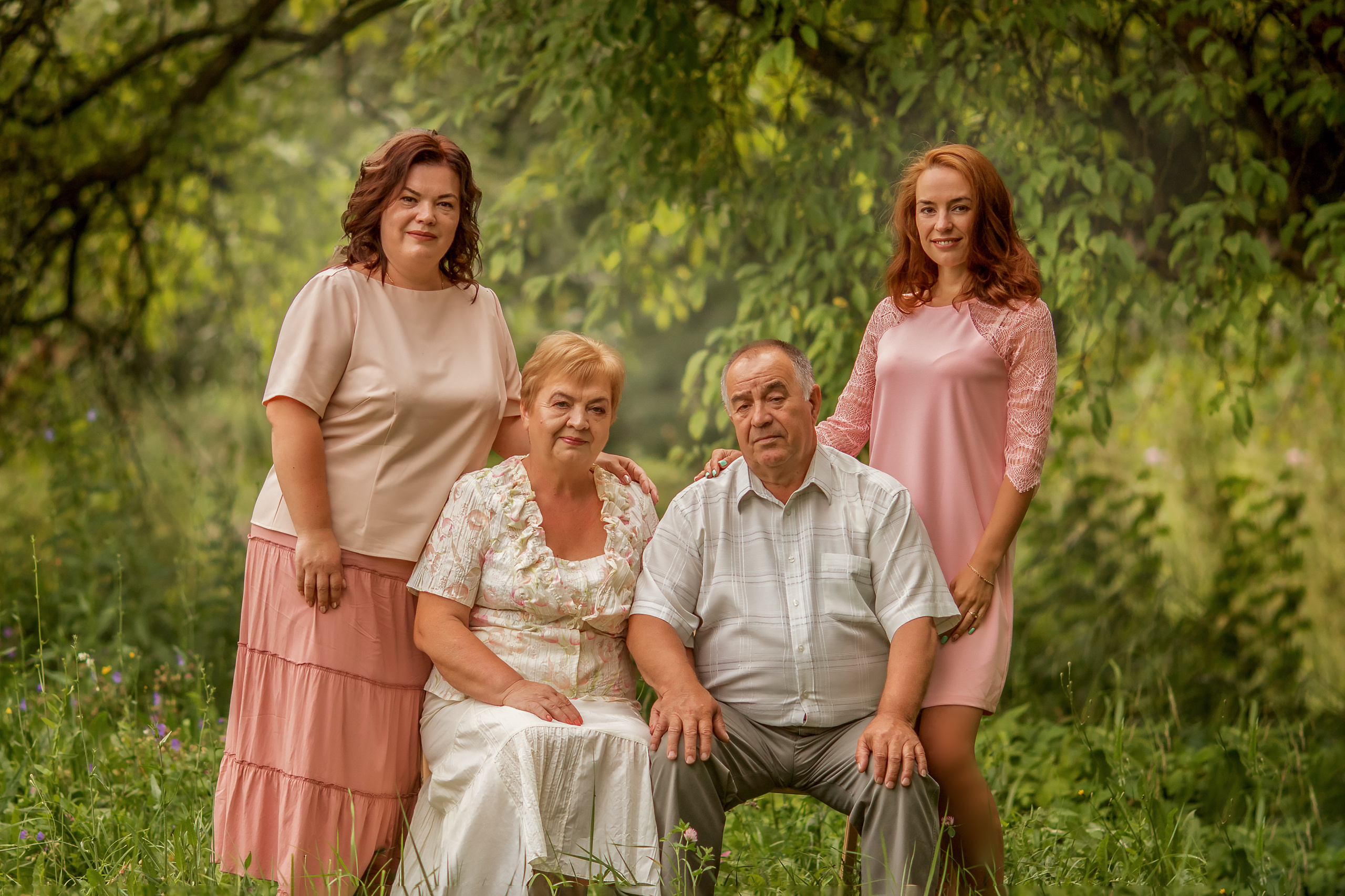Фотосессия поколений в Карабихе. Семейный и детский фотограф в Ярославле Абрамов Артём