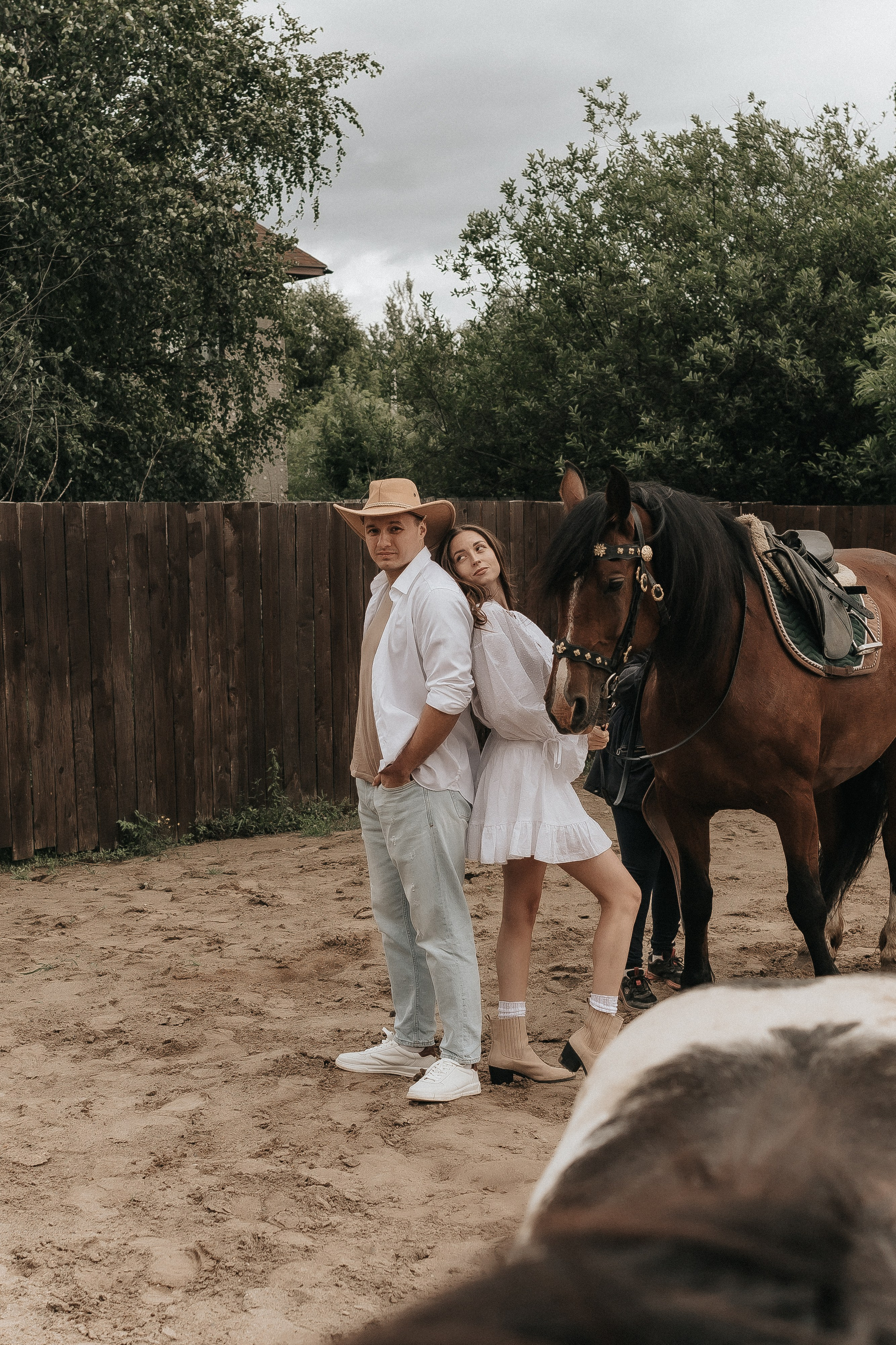 Love Story с лошадьми. Свадебный фотограф Пермь