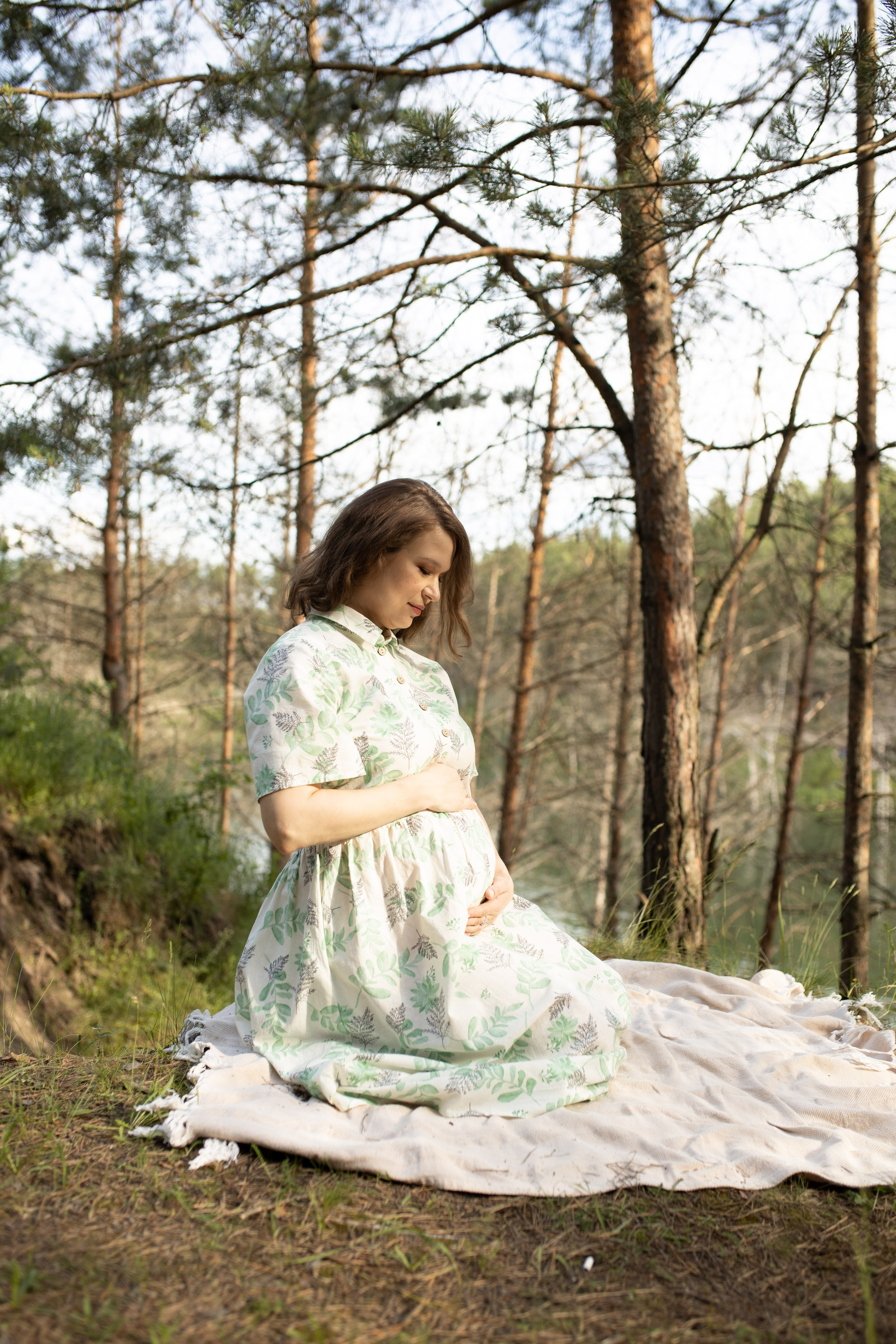 Фотосессия беременности на карьере. Фотограф в Железнодорожном и Балашихе