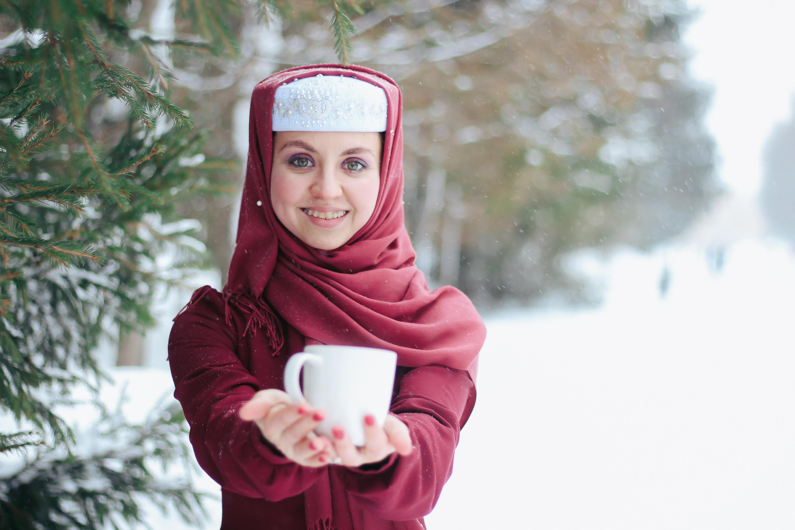 Джамиля — Зимняя сказка. Фотограф Сарбиназ Мустафина в Казани