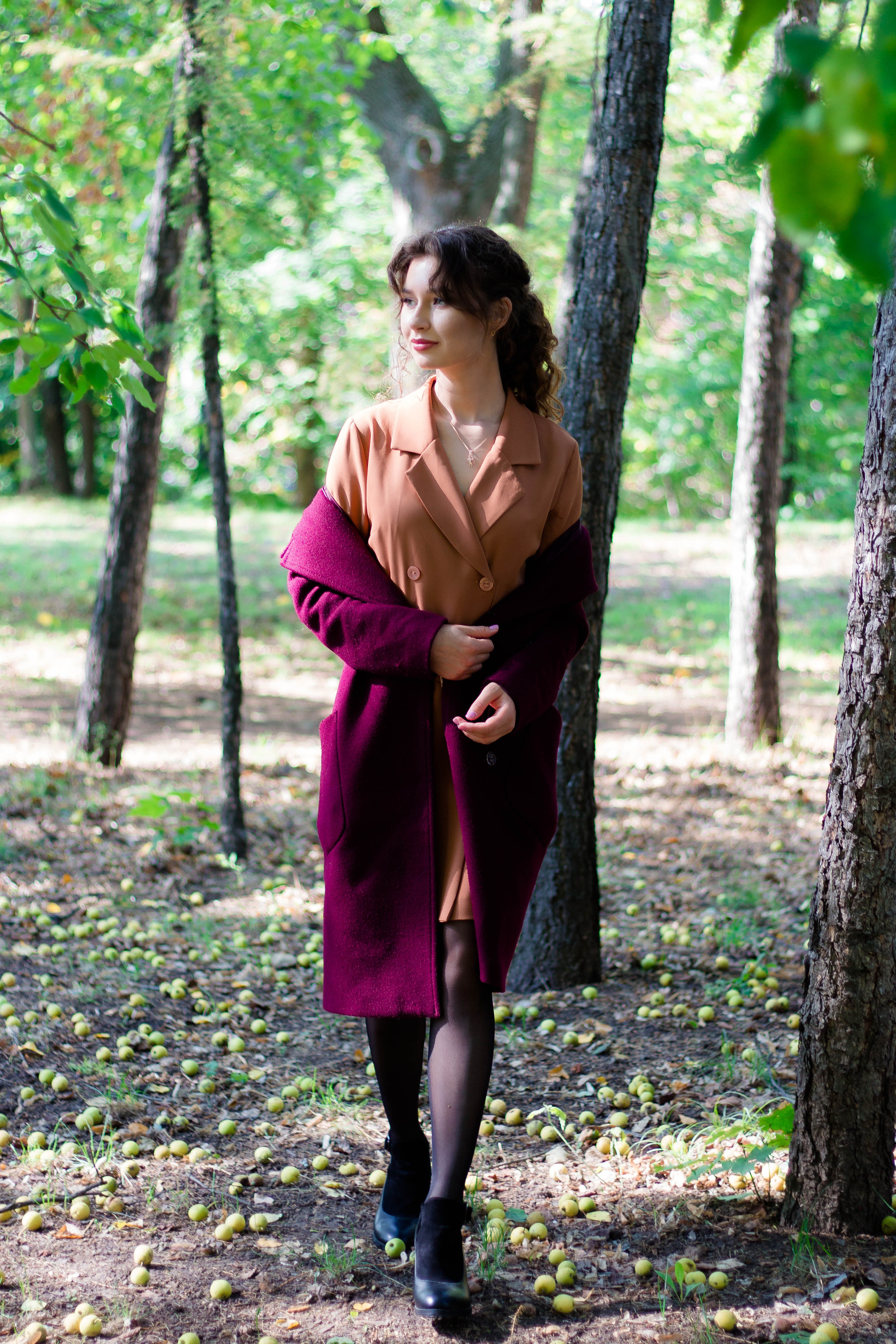 Илина в саду Эрмитаж. Фотограф Сарбиназ Мустафина в Казани