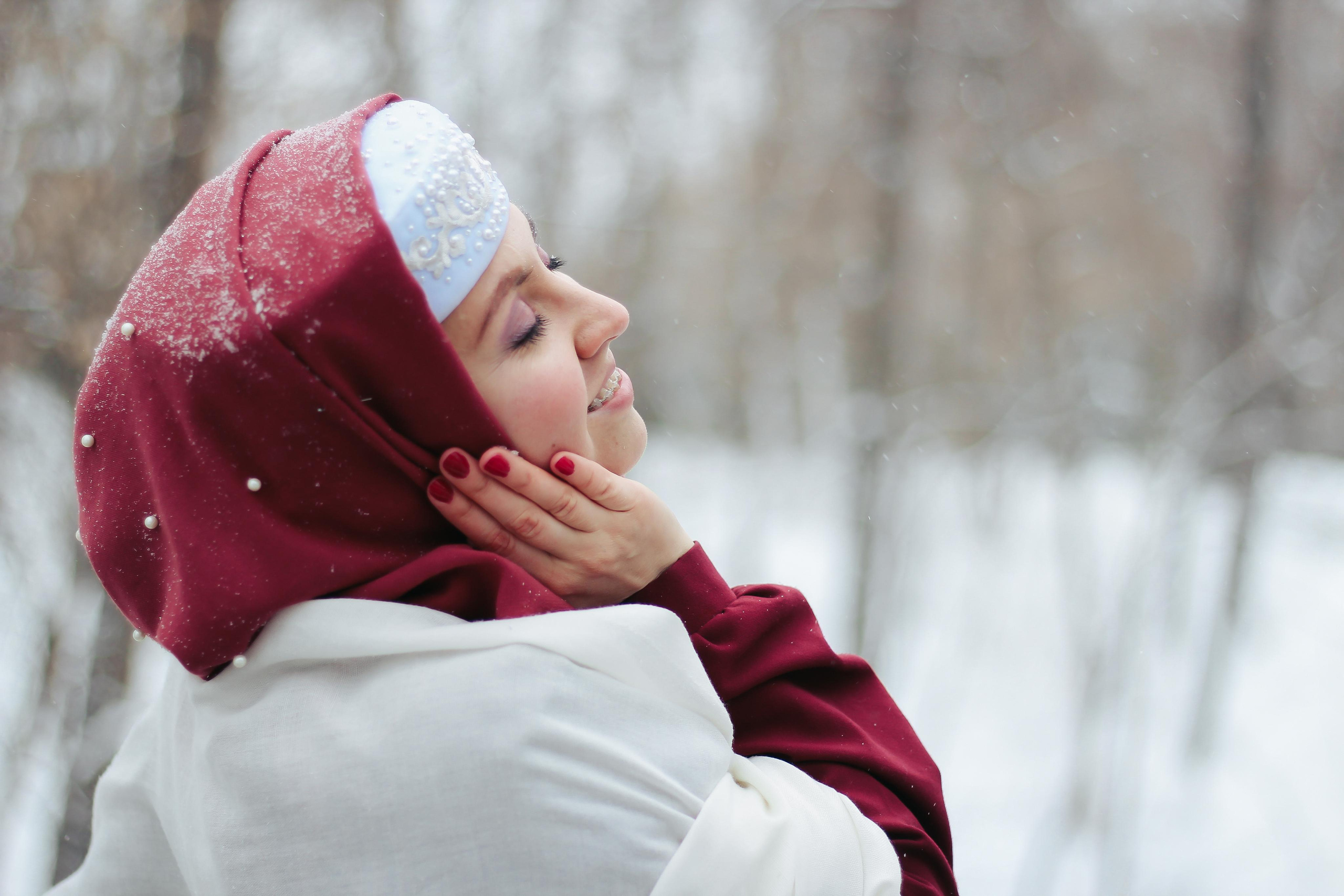 Джамиля — Зимняя сказка. Фотограф Сарбиназ Мустафина в Казани
