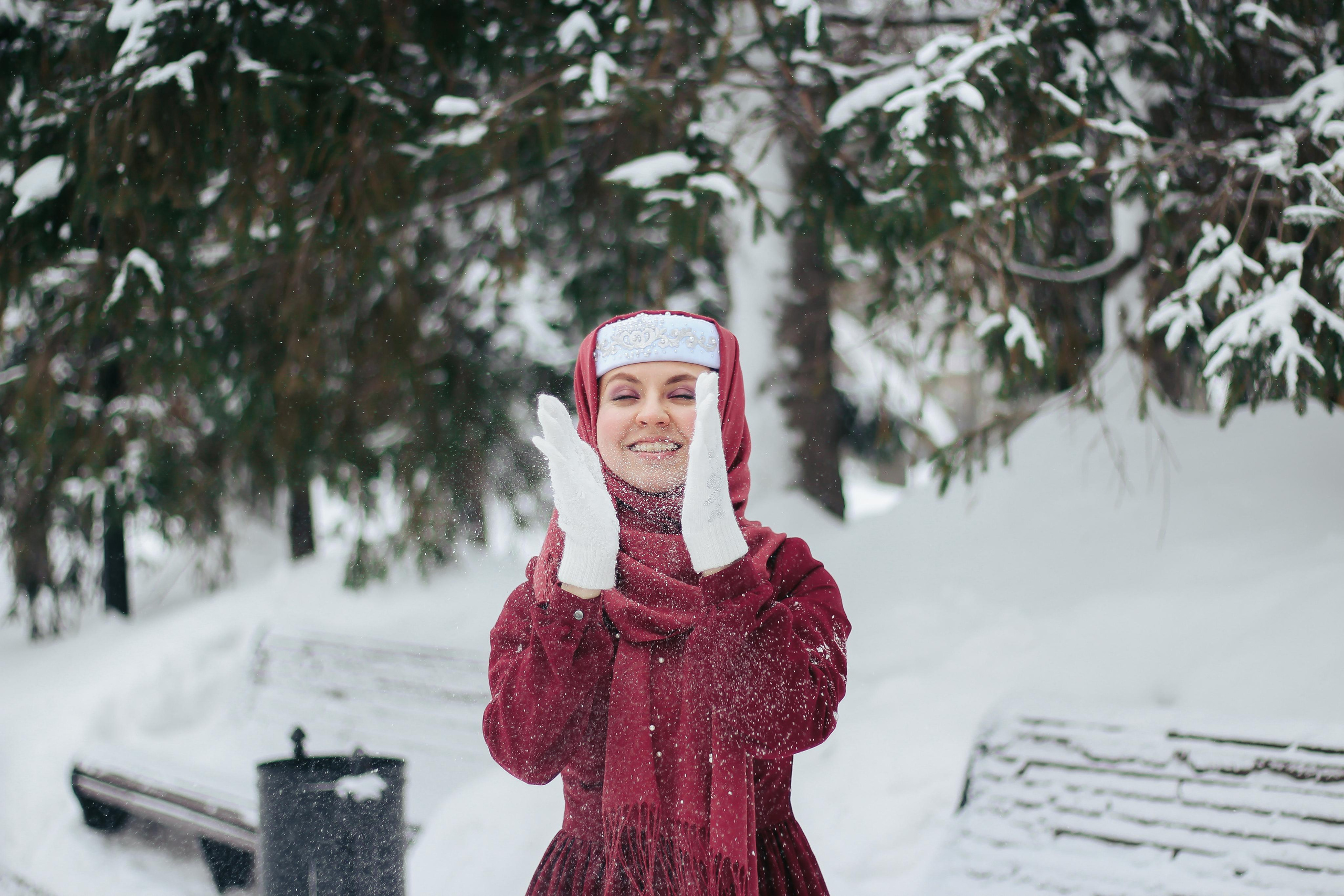 Джамиля — Зимняя сказка. Фотограф Сарбиназ Мустафина в Казани
