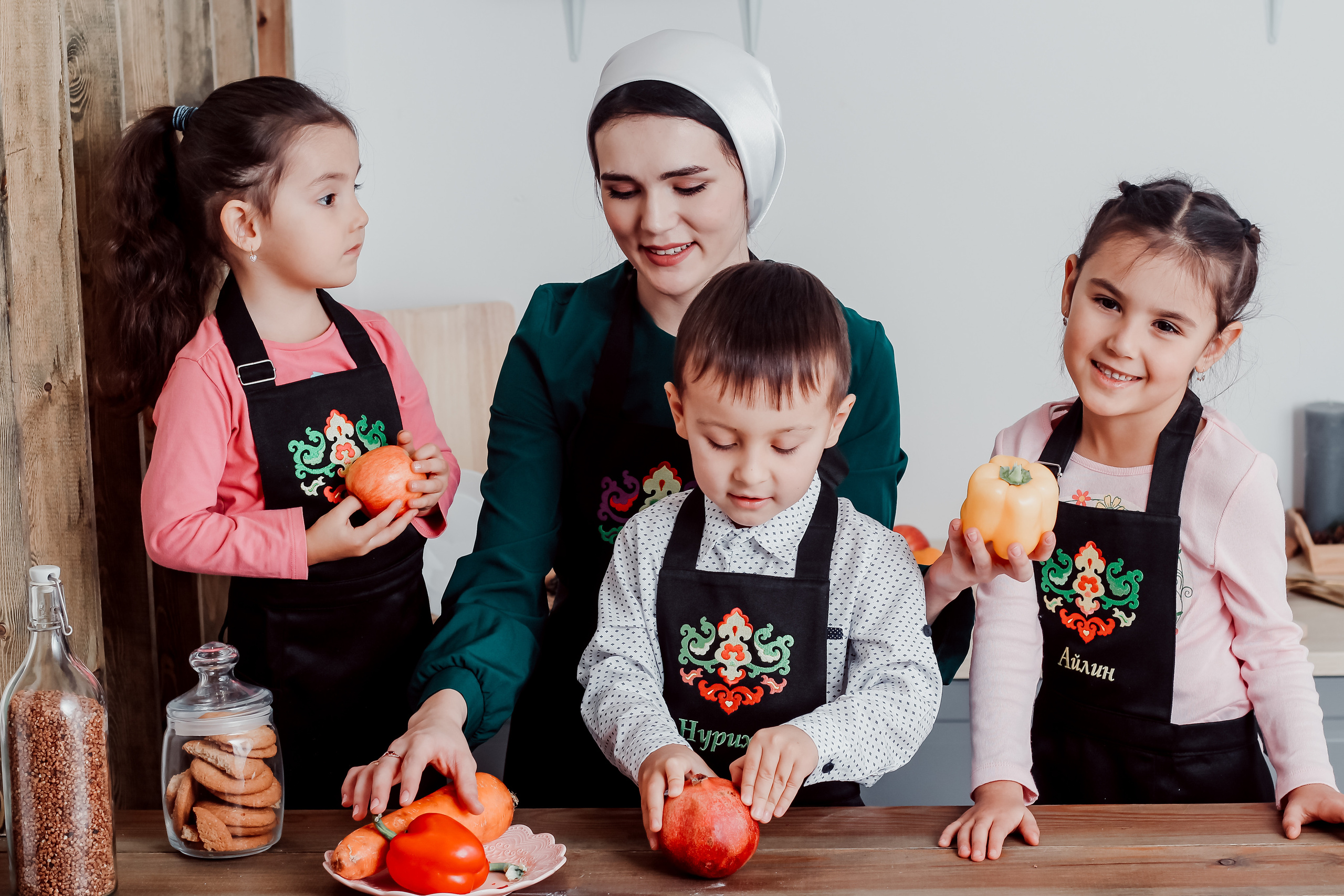 Казан сөлгесе — Семья. Фотограф Сарбиназ Мустафина в Казани