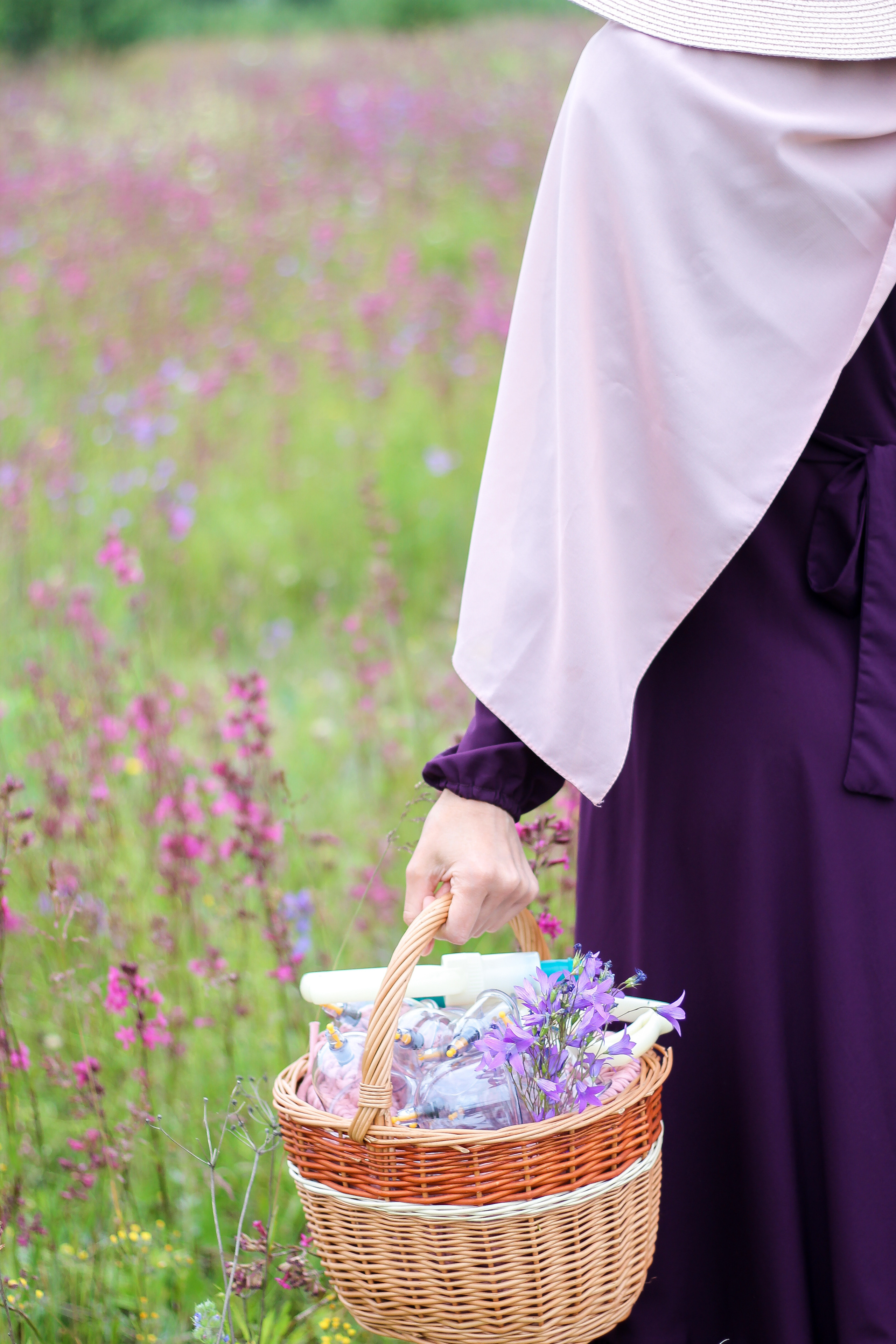 Эльвира — Люпины. Фотограф Сарбиназ Мустафина в Казани