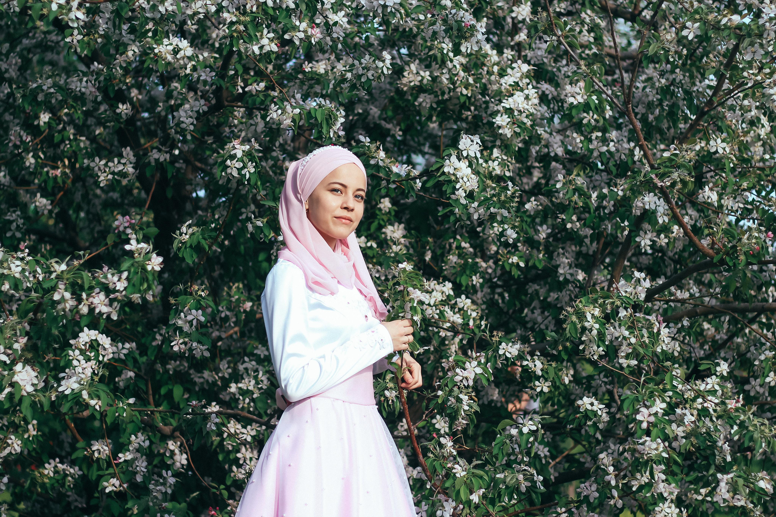 Аделя в цветении. Фотограф Сарбиназ Мустафина в Казани