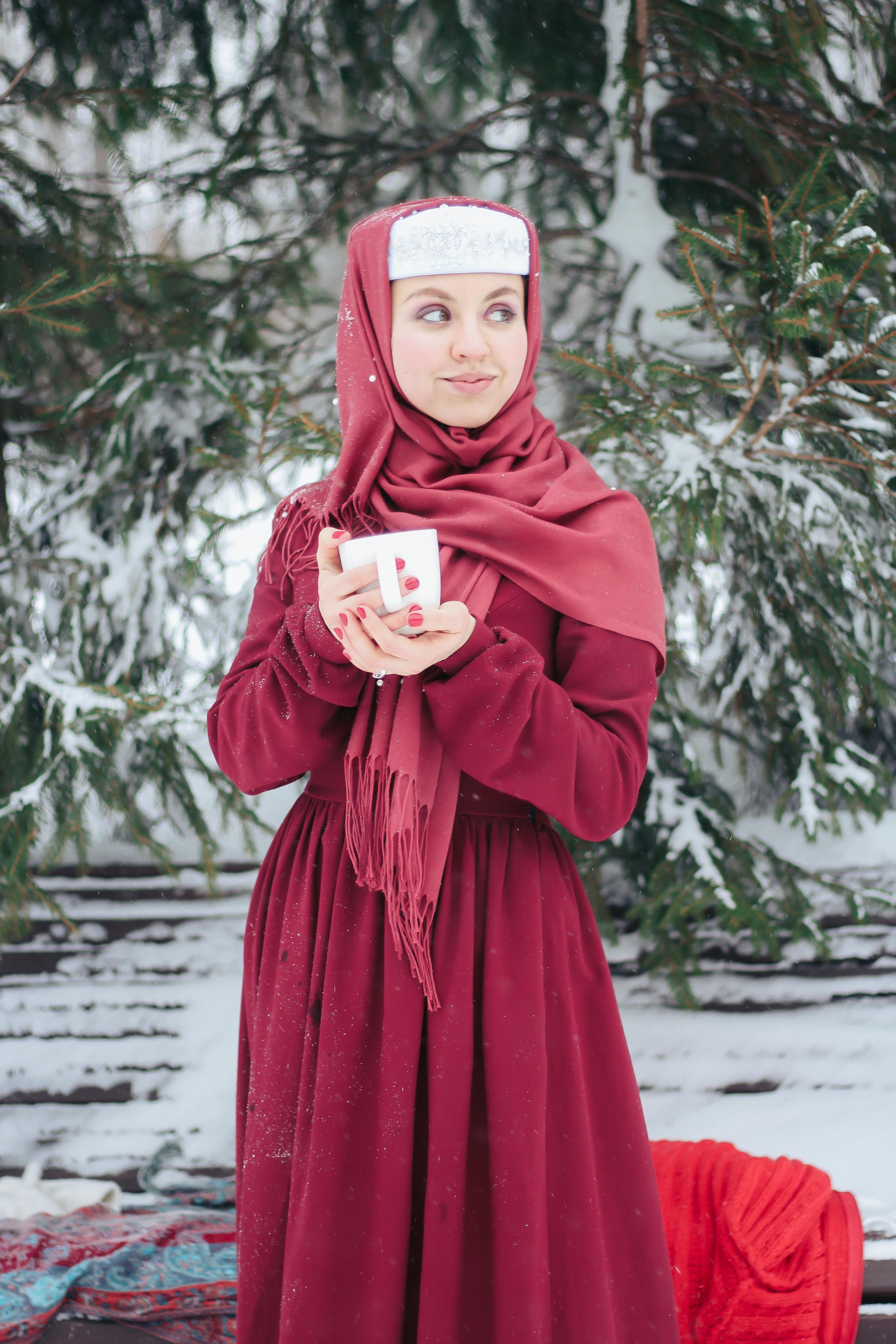 Джамиля — Зимняя сказка. Фотограф Сарбиназ Мустафина в Казани