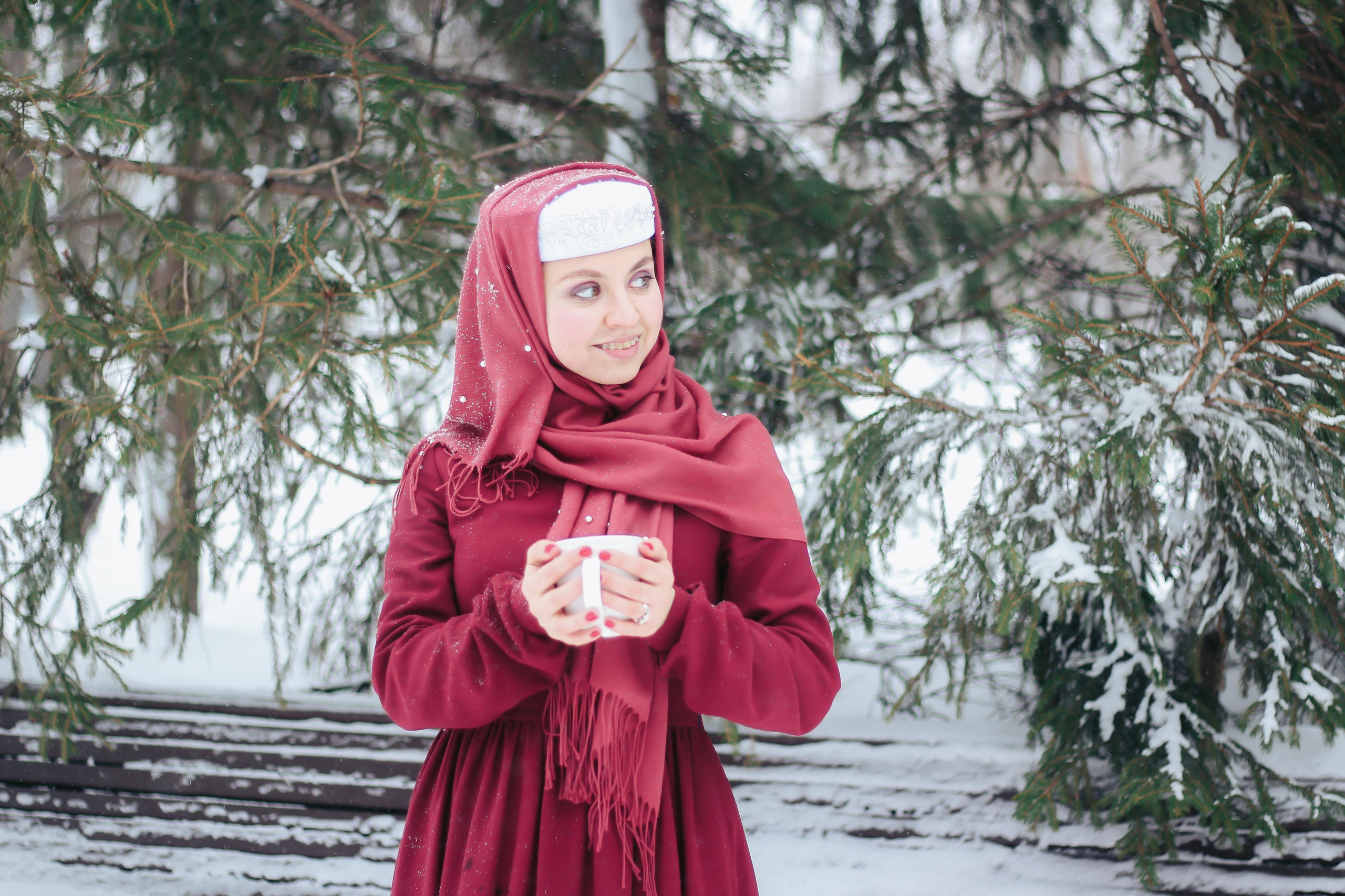 Джамиля — Зимняя сказка. Фотограф Сарбиназ Мустафина в Казани