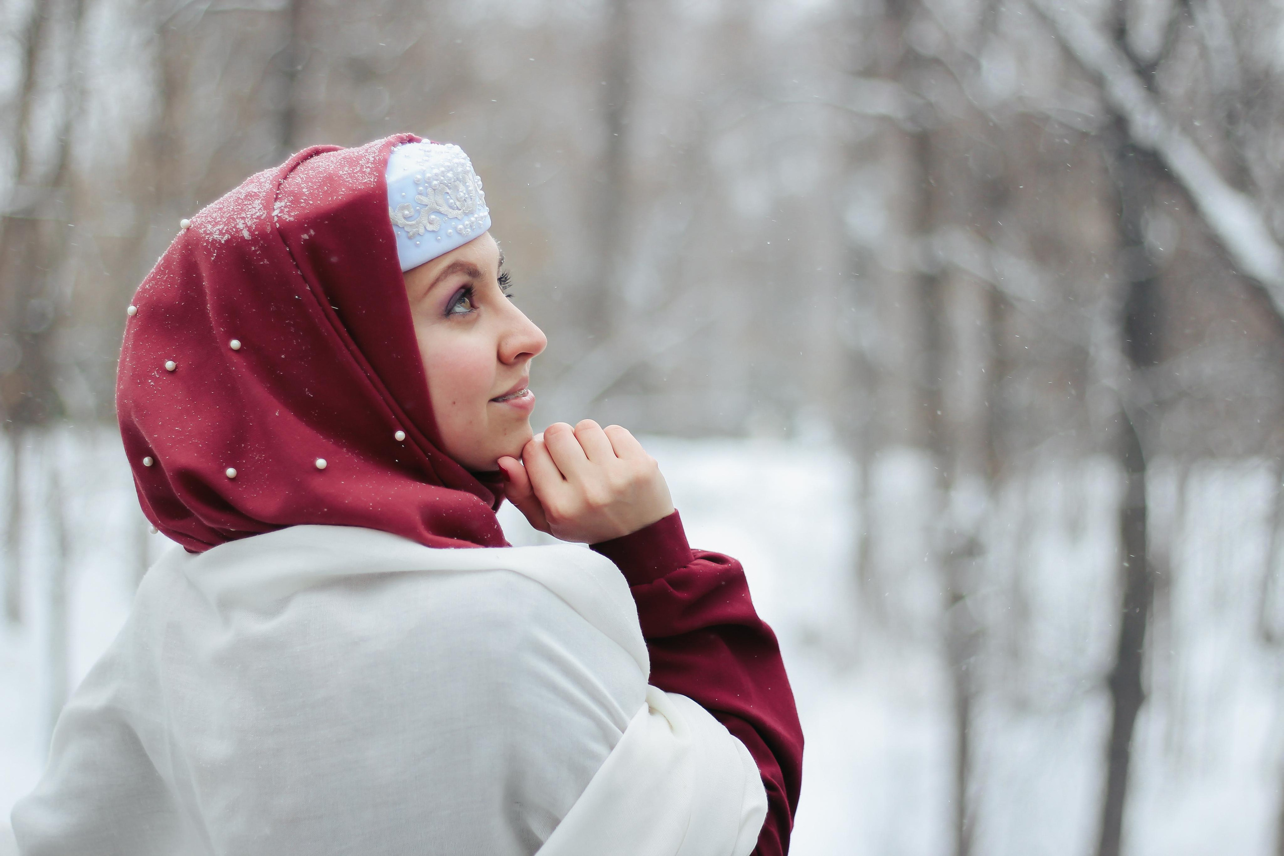 Джамиля — Зимняя сказка. Фотограф Сарбиназ Мустафина в Казани