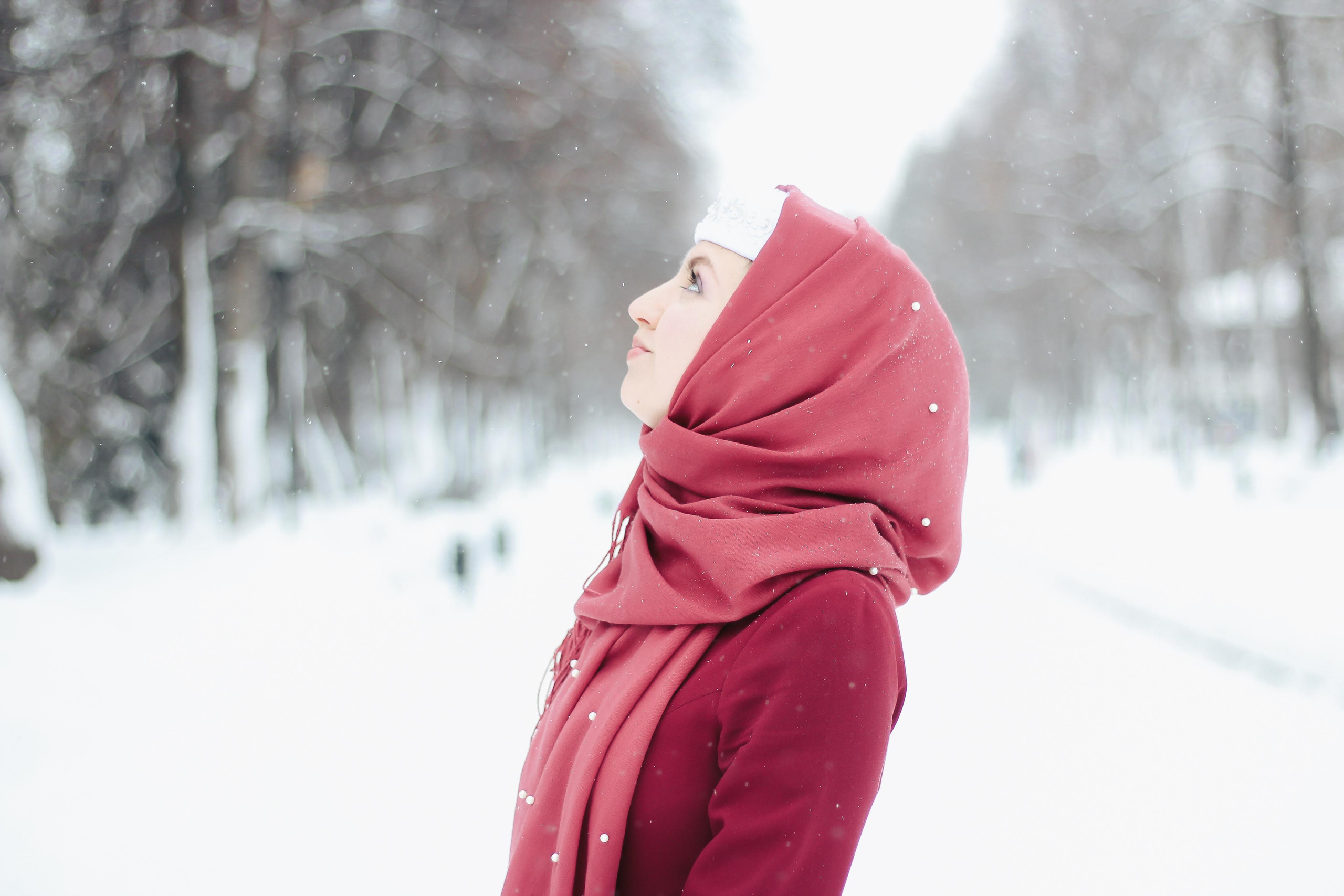 Джамиля — Зимняя сказка. Фотограф Сарбиназ Мустафина в Казани