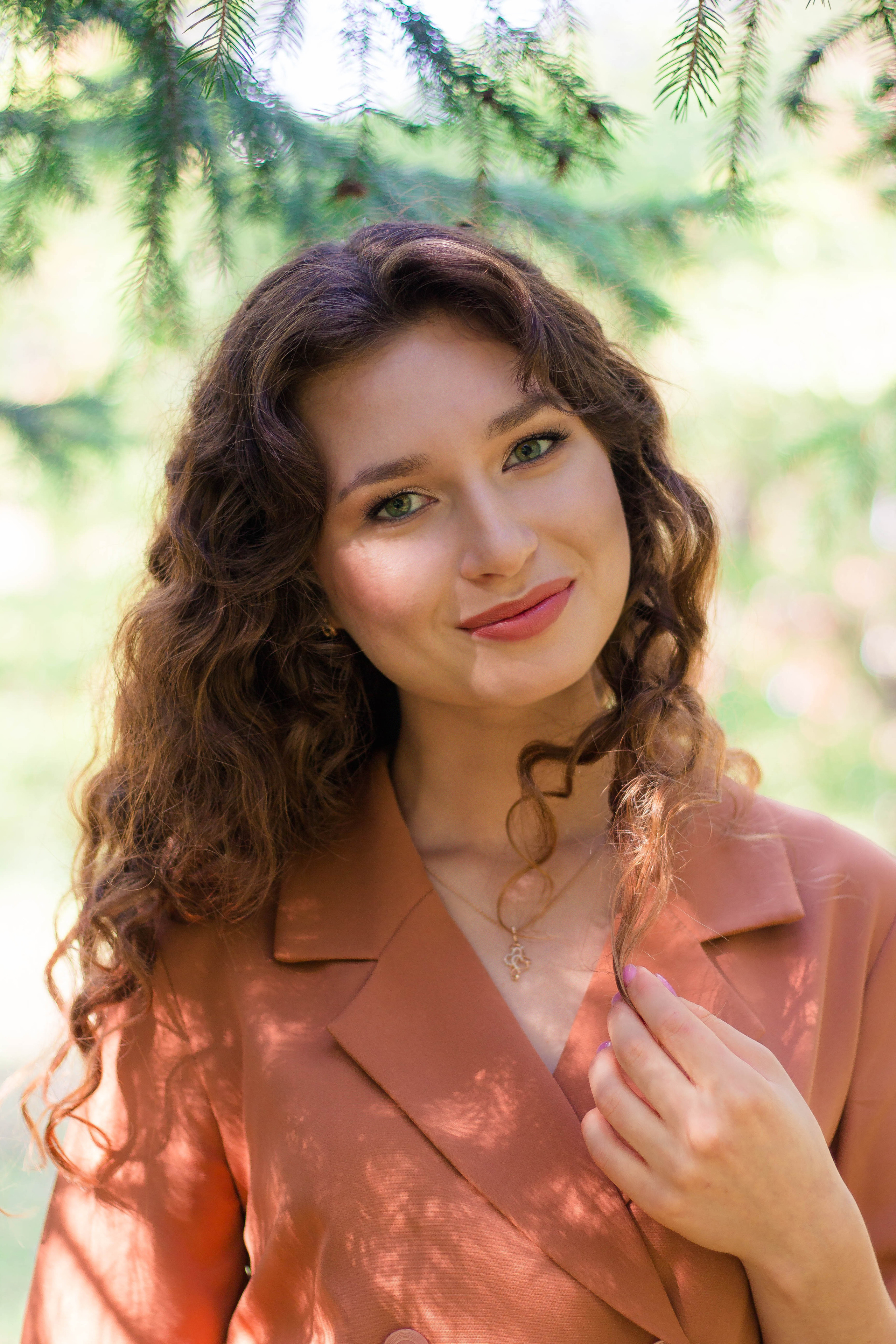 Илина в саду Эрмитаж. Фотограф Сарбиназ Мустафина в Казани