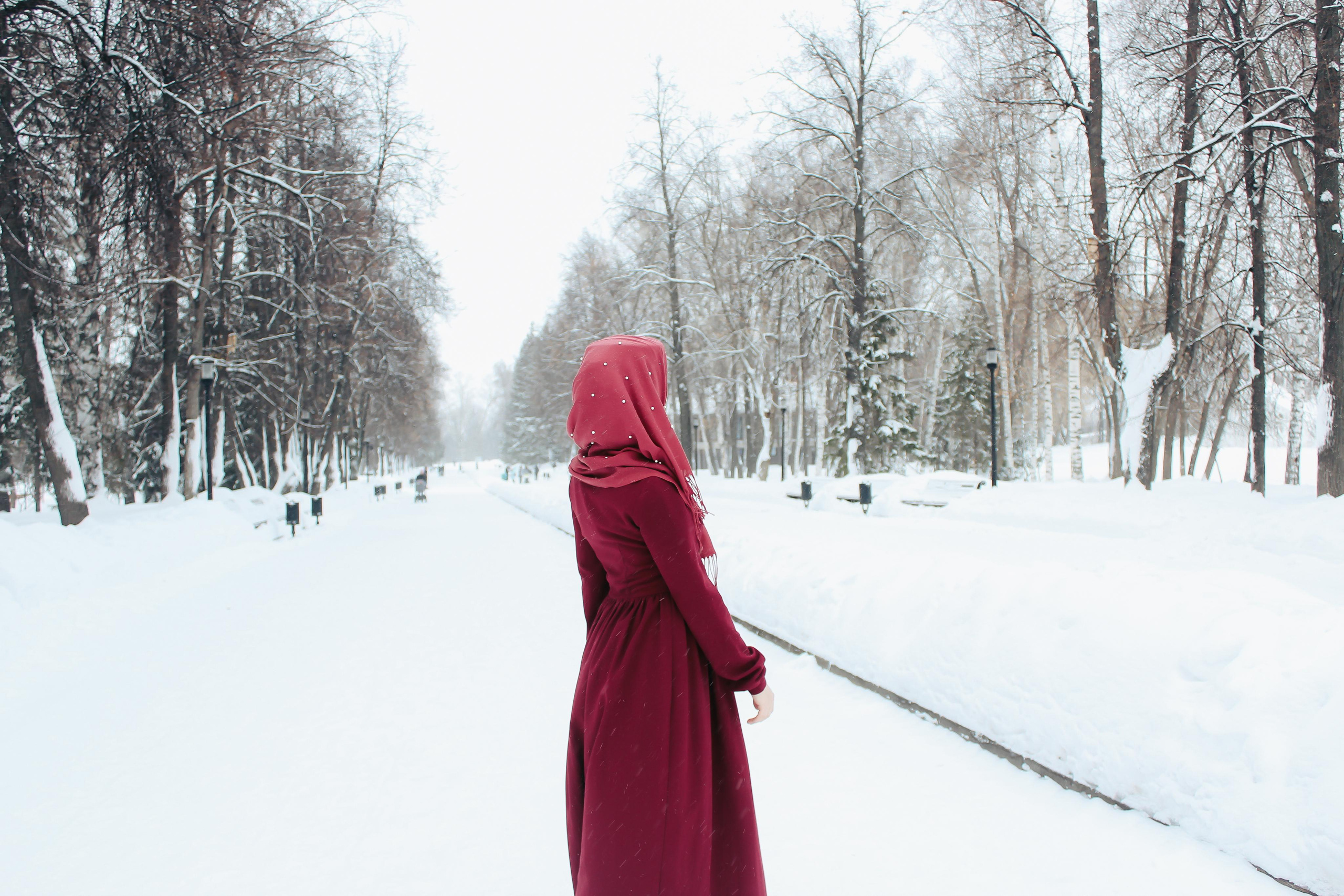 Джамиля — Зимняя сказка. Фотограф Сарбиназ Мустафина в Казани