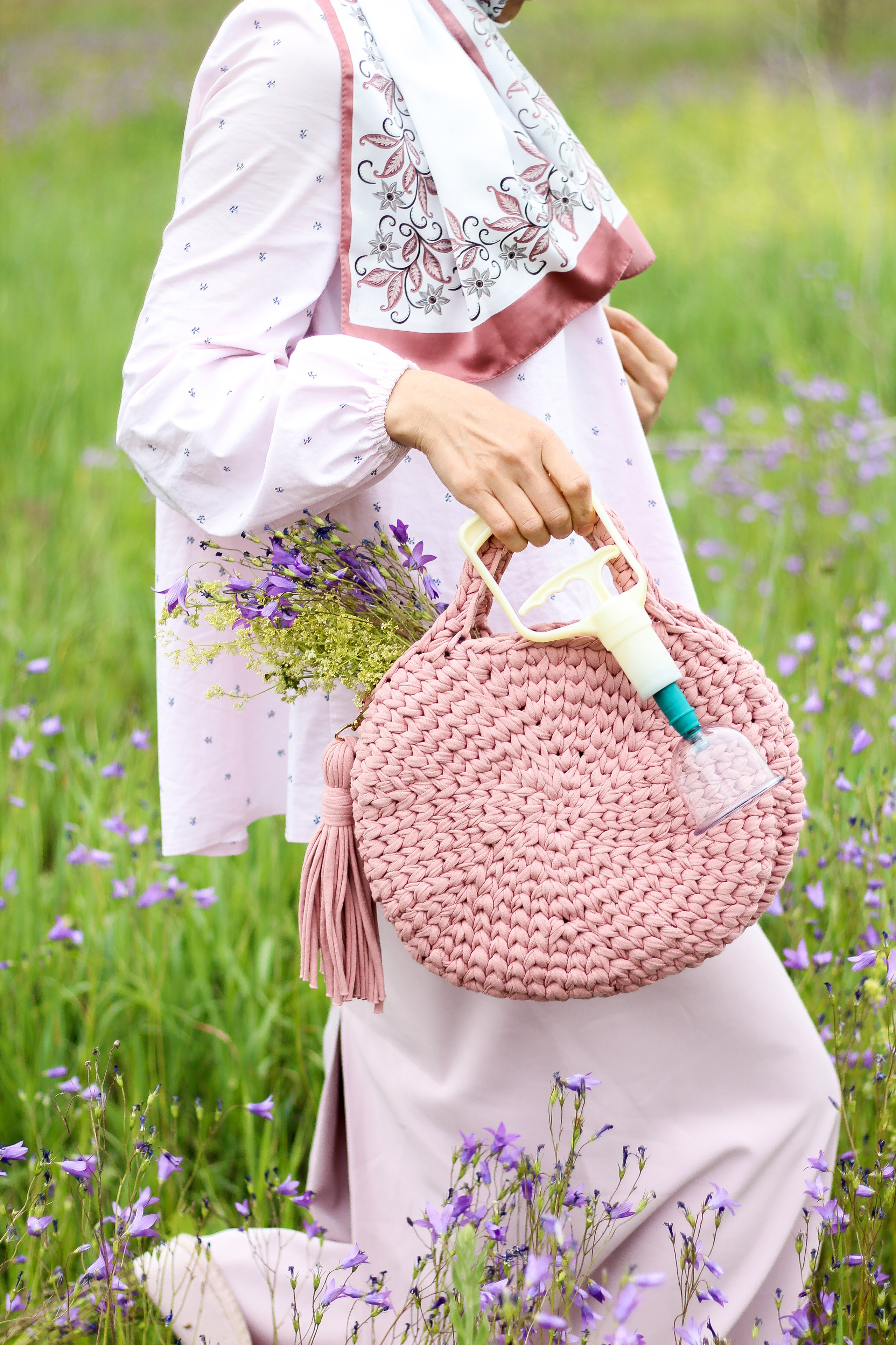 Эльвира — Люпины. Фотограф Сарбиназ Мустафина в Казани