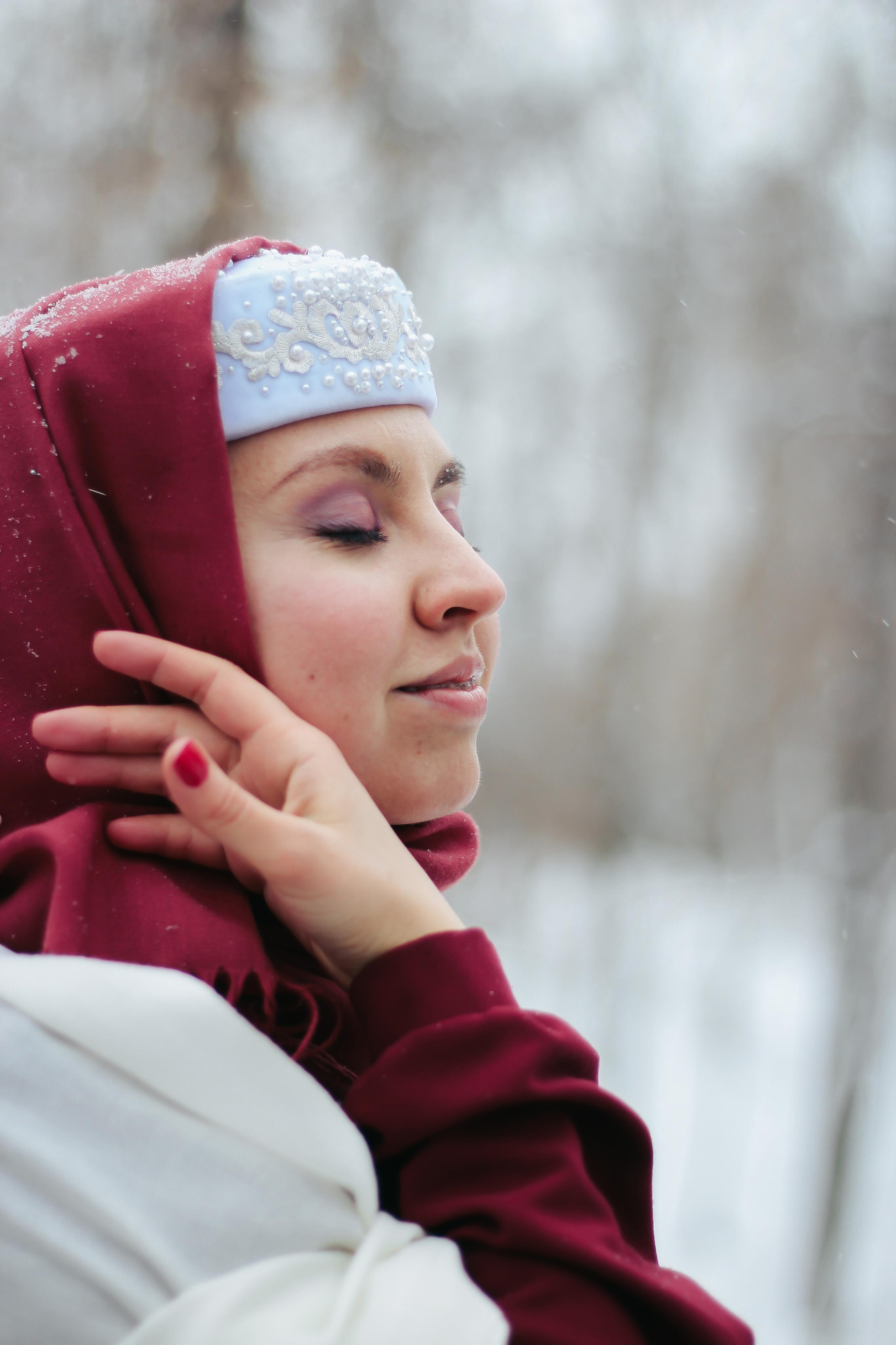 Джамиля — Зимняя сказка. Фотограф Сарбиназ Мустафина в Казани