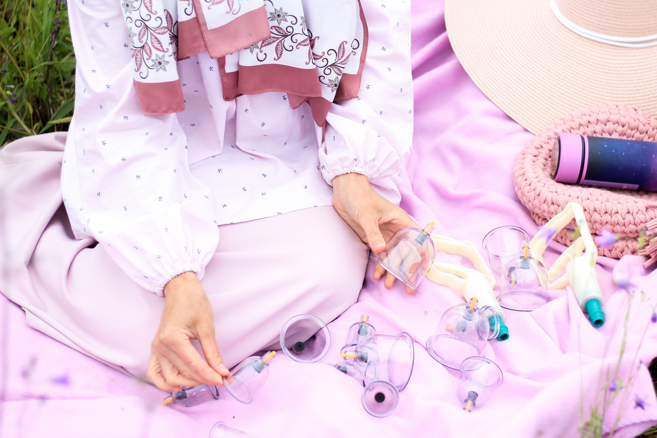 Эльвира — Люпины. Фотограф Сарбиназ Мустафина в Казани