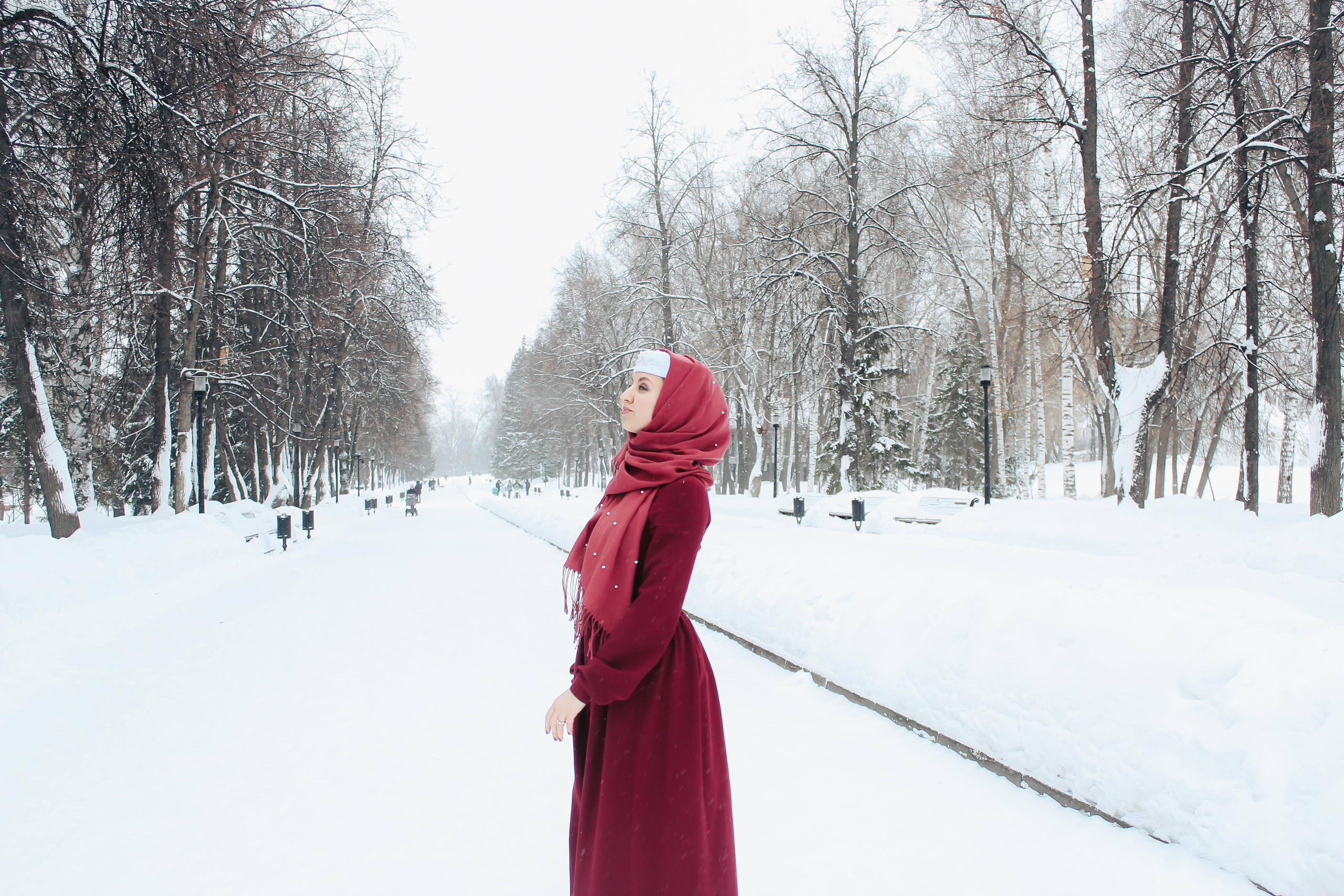 Джамиля — Зимняя сказка. Фотограф Сарбиназ Мустафина в Казани