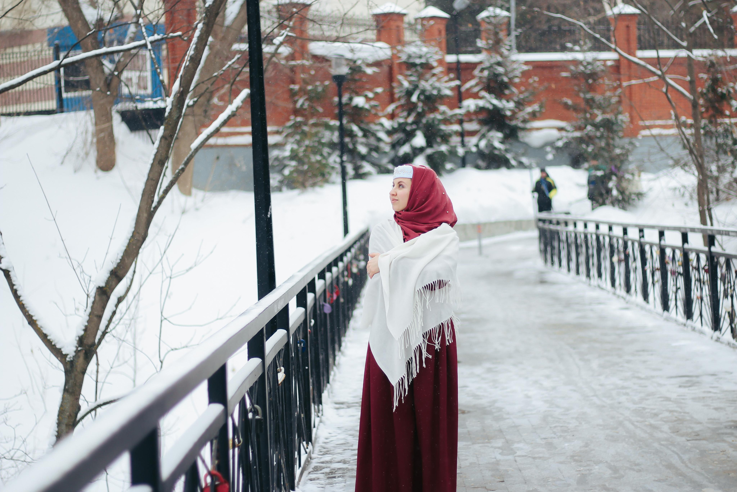 Джамиля — Зимняя сказка. Фотограф Сарбиназ Мустафина в Казани