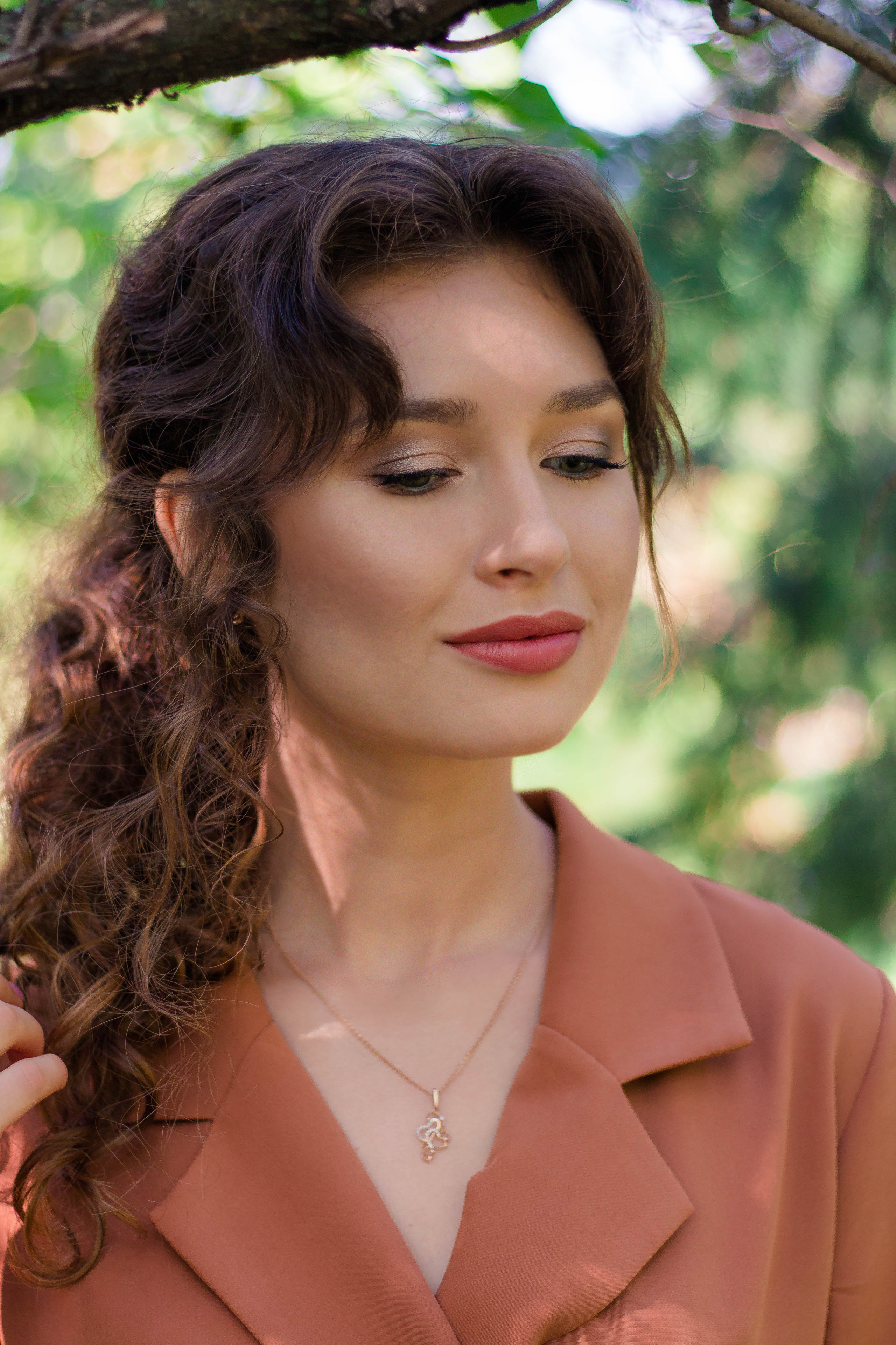 Илина в саду Эрмитаж. Фотограф Сарбиназ Мустафина в Казани