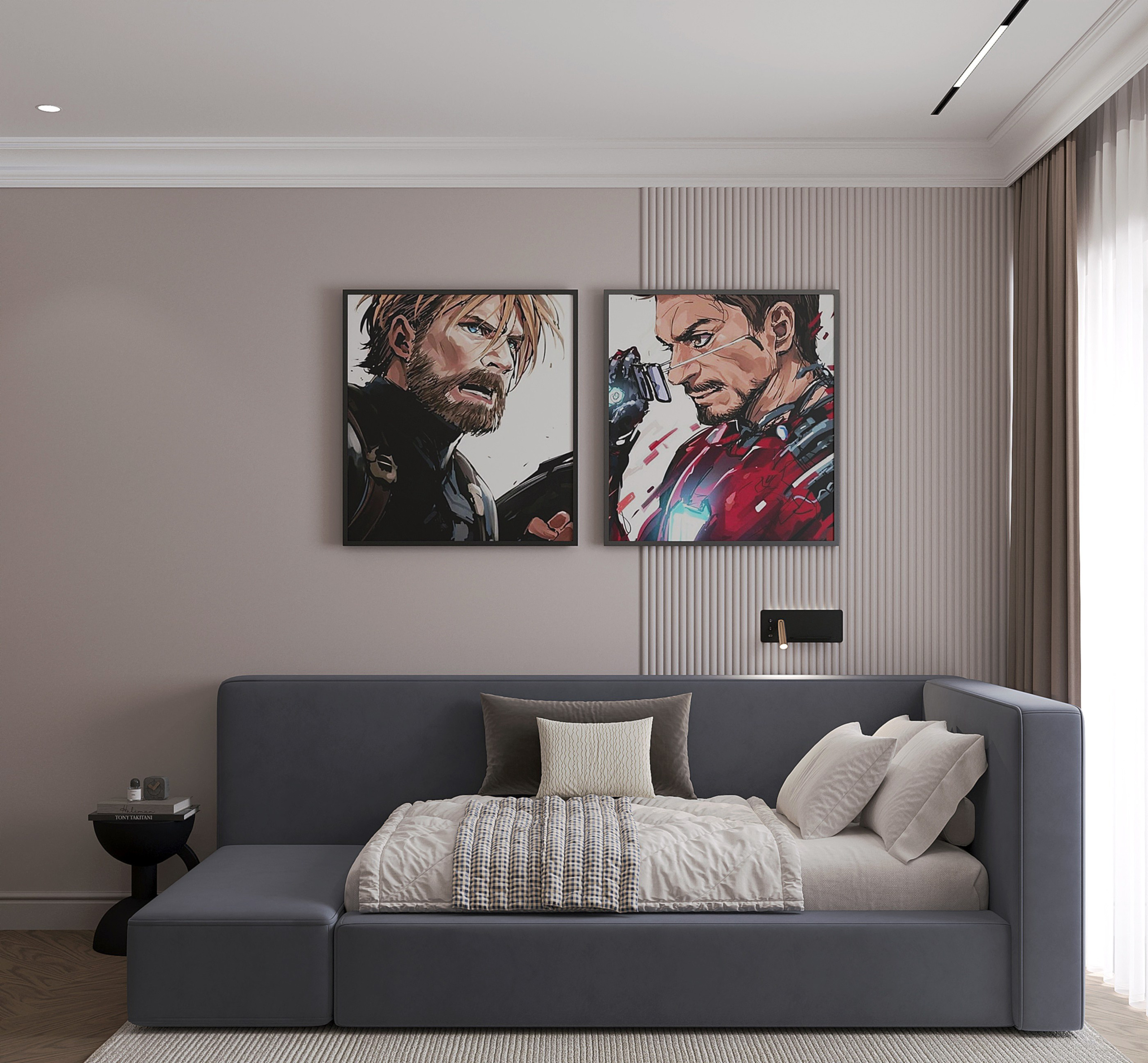 Проект ЖК City Bay Москва. Студия дизайна интерьера Лактионовой Елены