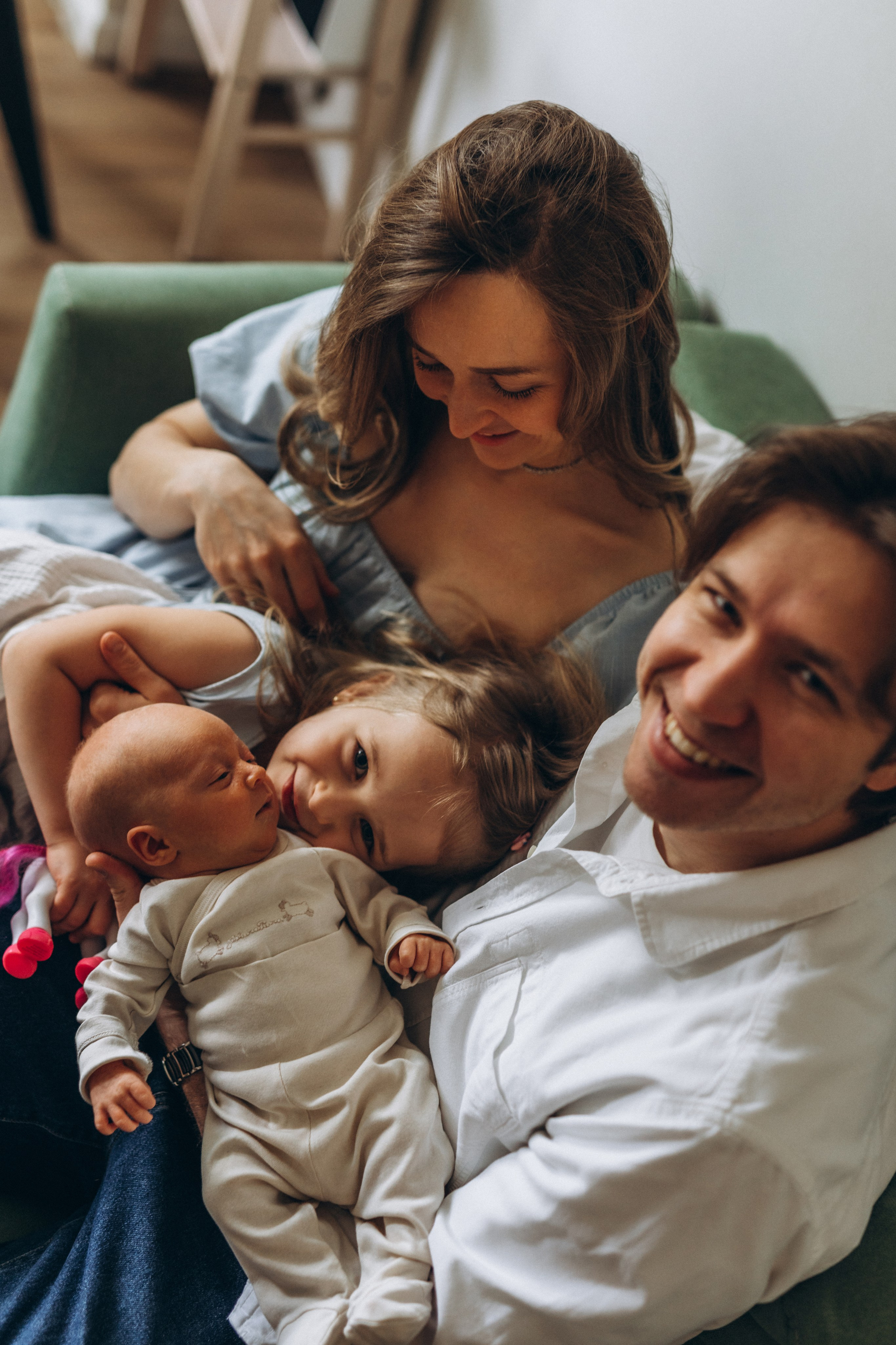 Новорожденный малыш Сева