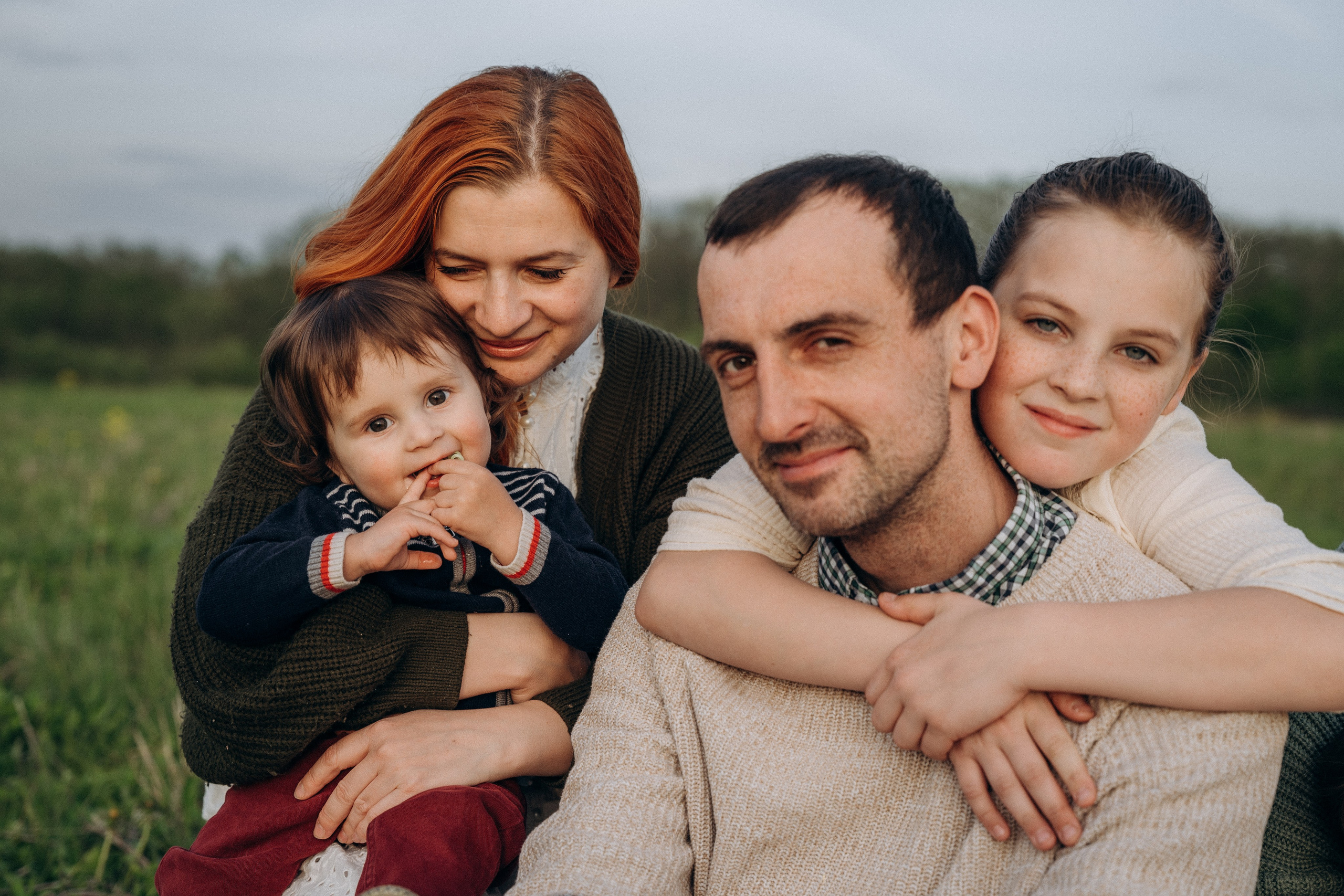 Семья Коломиных. Семейный фотограф в Клину и Москве Елена Храпунова