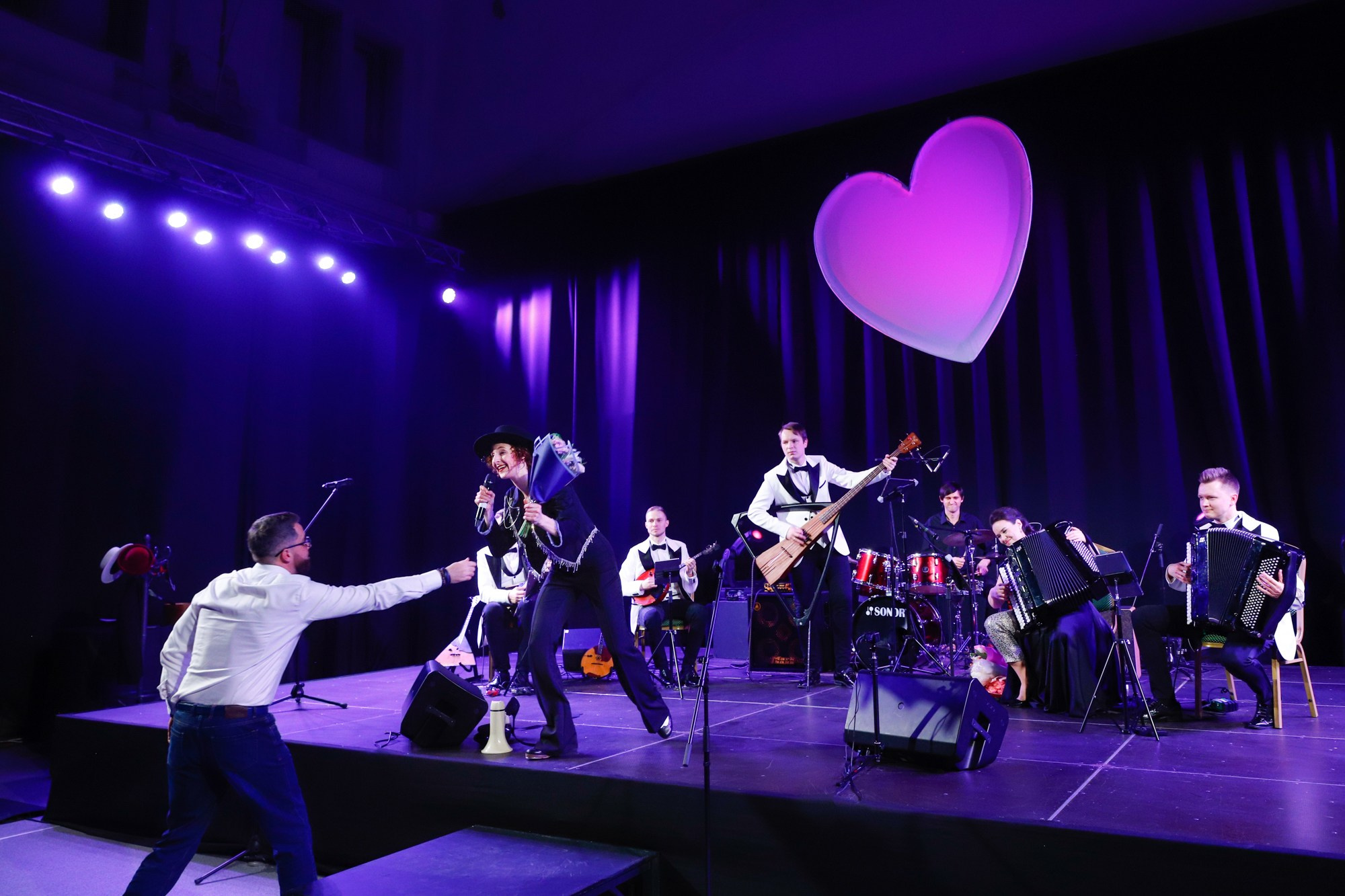 Esse Quintet и Вера Егорова. Фотограф Дарья Попова