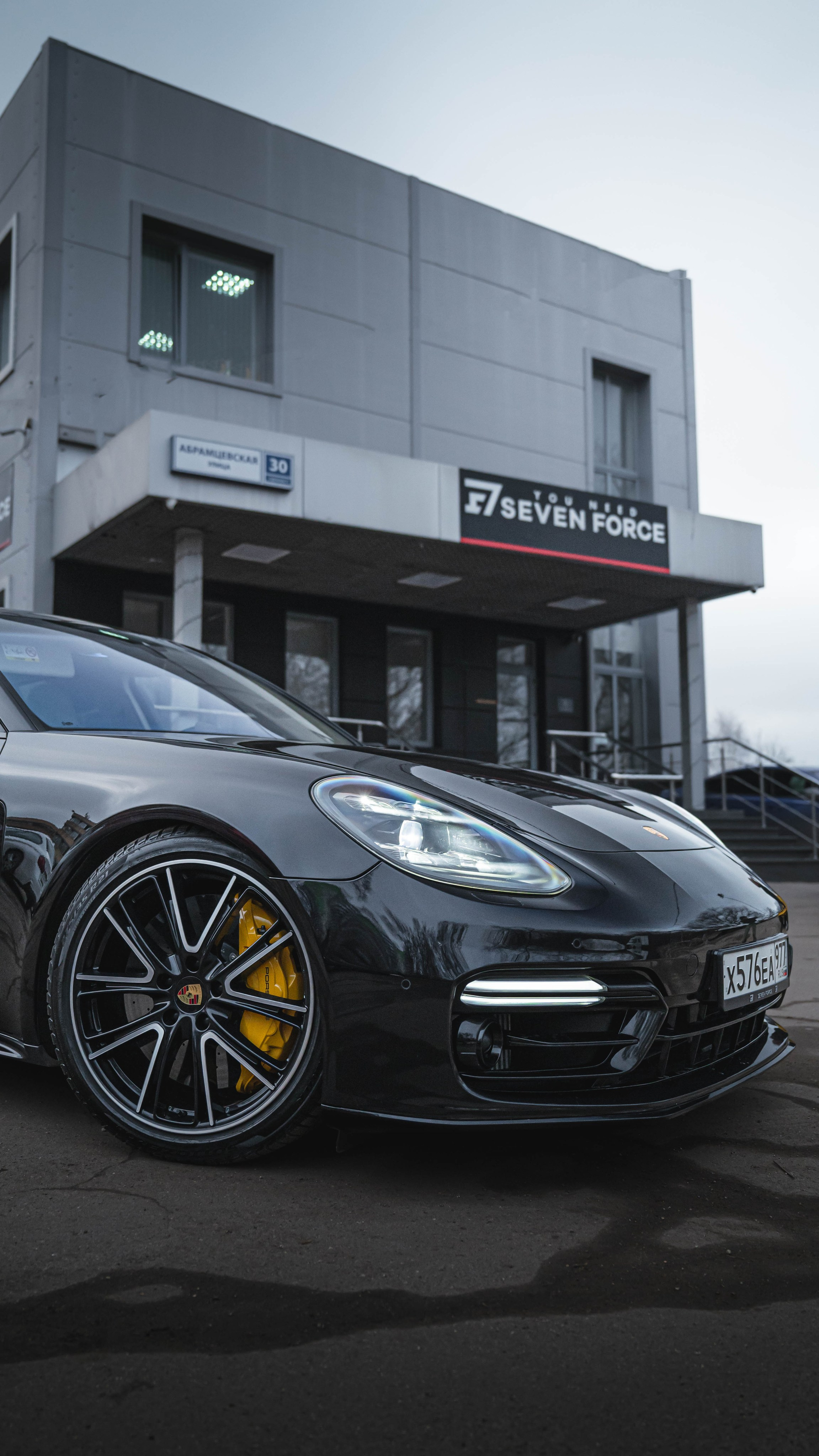 Porsche Panamera Turbo. Автомобильный фотограф в Москве — Сидоров Дмитрий