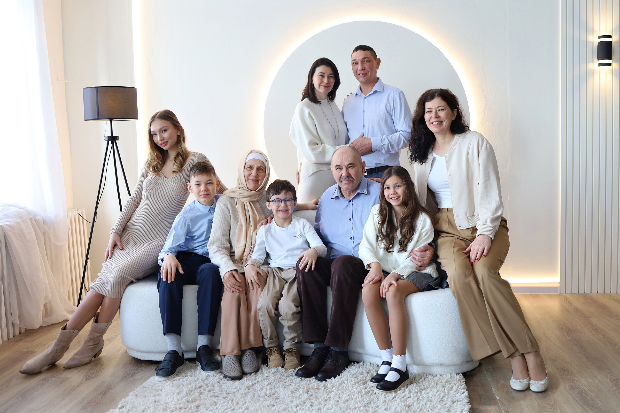 От сердца к сердцу через поколения. Семейный фотограф в Казани Римма Гатауллина