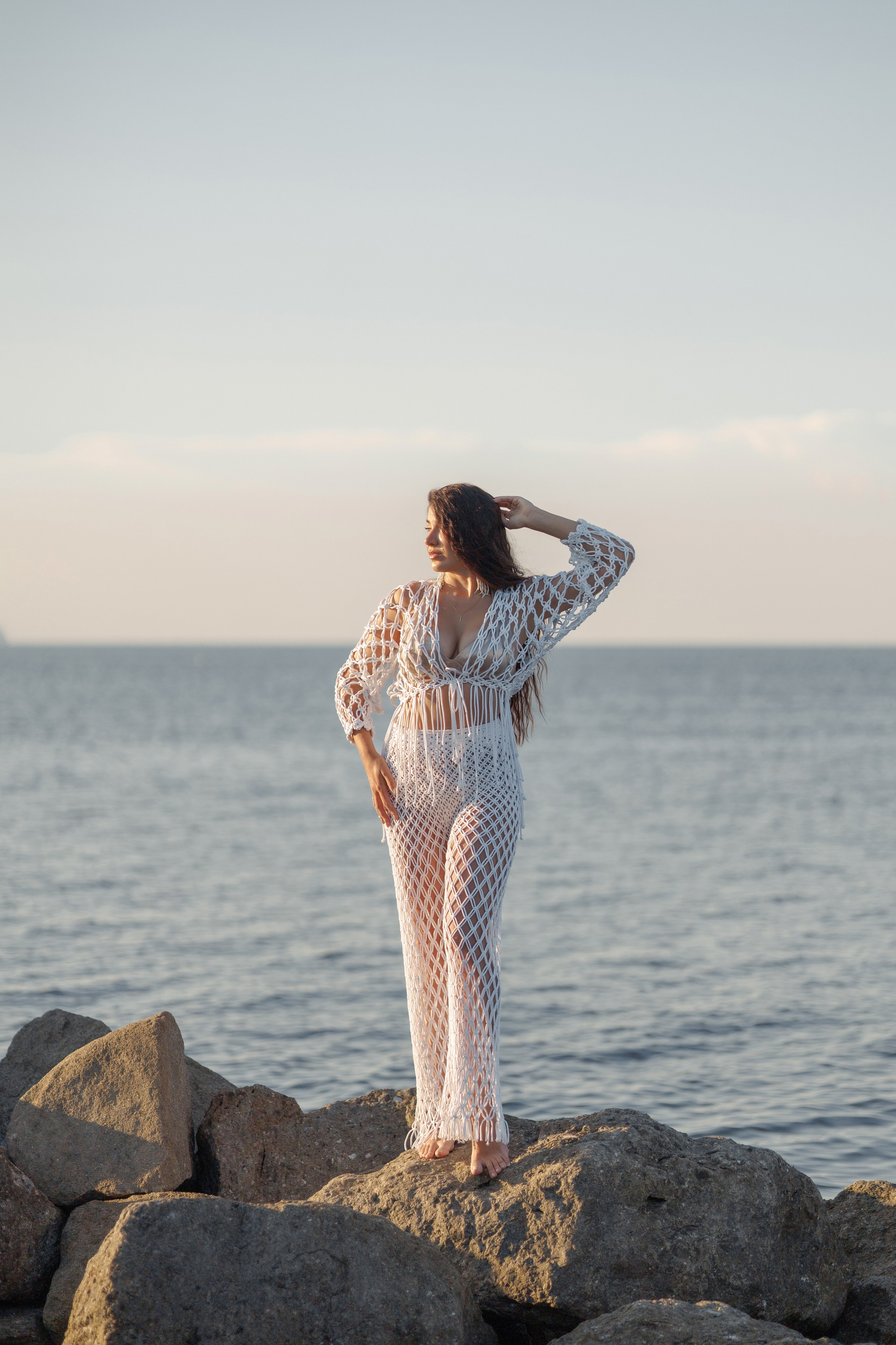 Рассвет на Тонком мысу. Семейный и портретный фотограф в Геленджике Любовь Бодрова