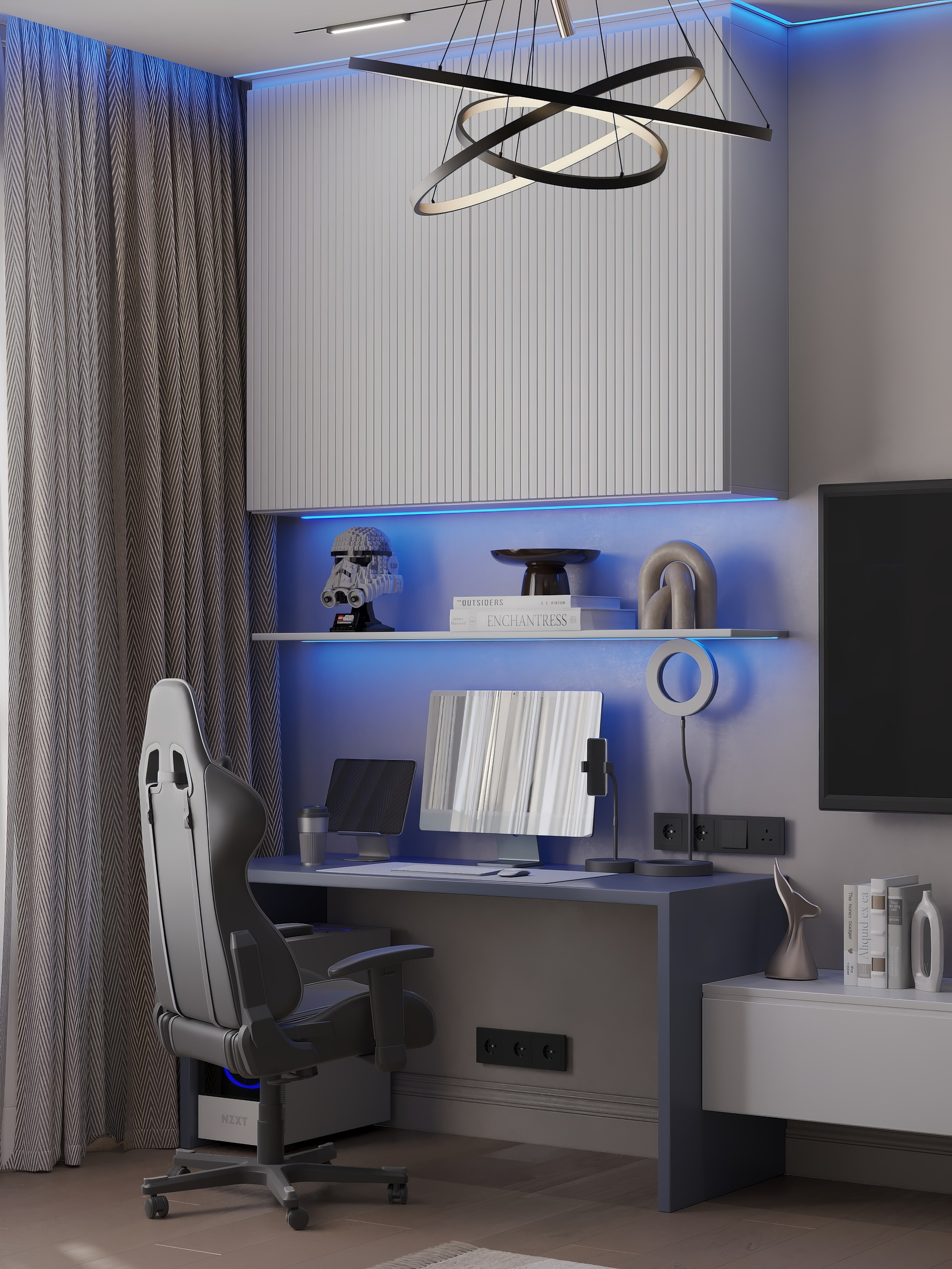 ЖК Ньютон 123 м². БК студия дизайна интерьера