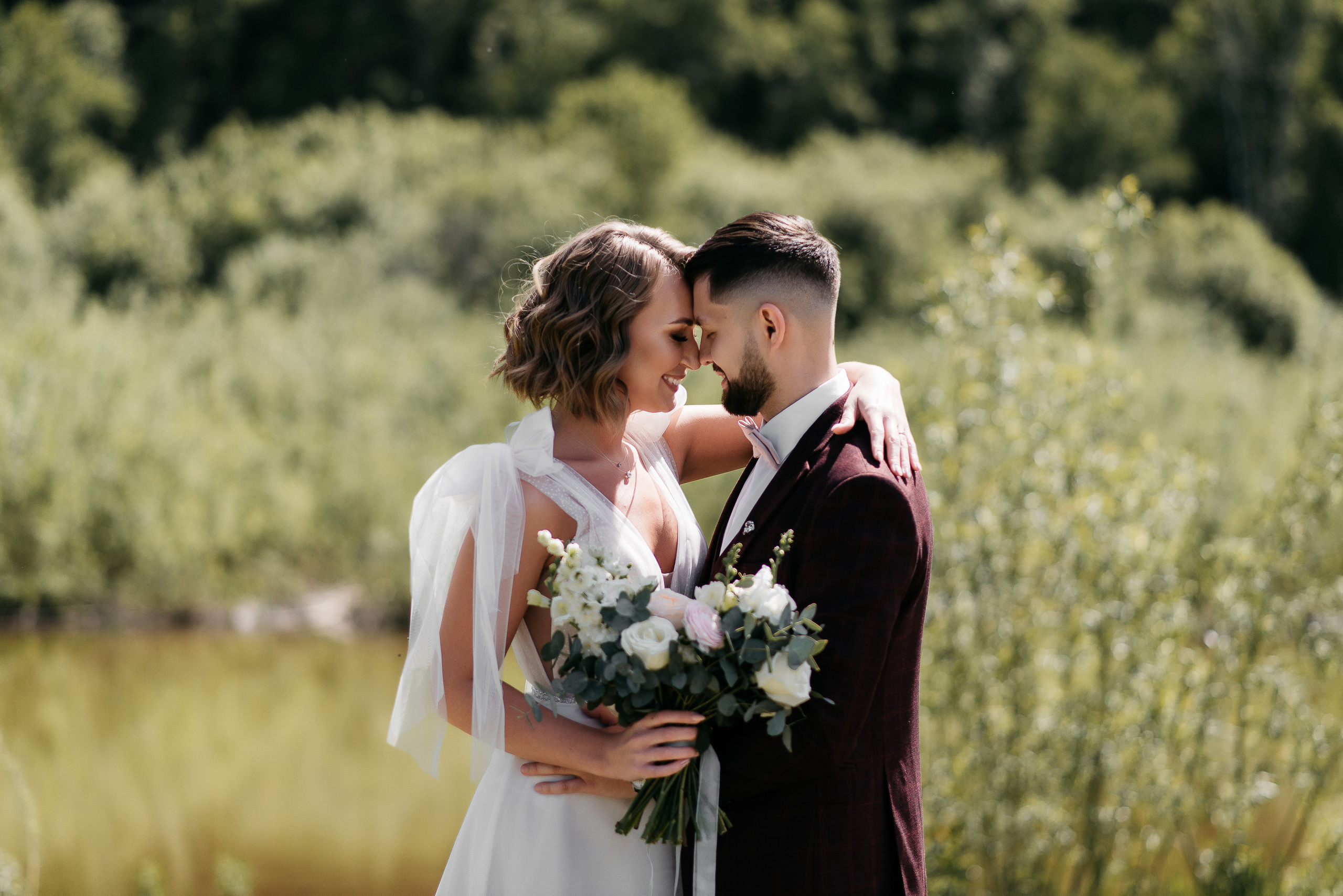 👰 Наталья @bartsionatalia и Дмитрий @dmitriiteliashkin🤵📸 Фото @Mooleen.Aleksandr 🎀 Организация @Balandina.event 💄 Визаж @Juliavasstr⛪️ Локация @Drokinopark 🎊 Декор и флористика @Sortasvadeb👗 Платье @Gabbiano_krasnoyarsk🧥 Костюм жениха @Menslook_krsk🎤 Ведущий @Perepelitsa_alexey 🔧Оборудование @Zvukiservis24 📹 Видео @itsibik