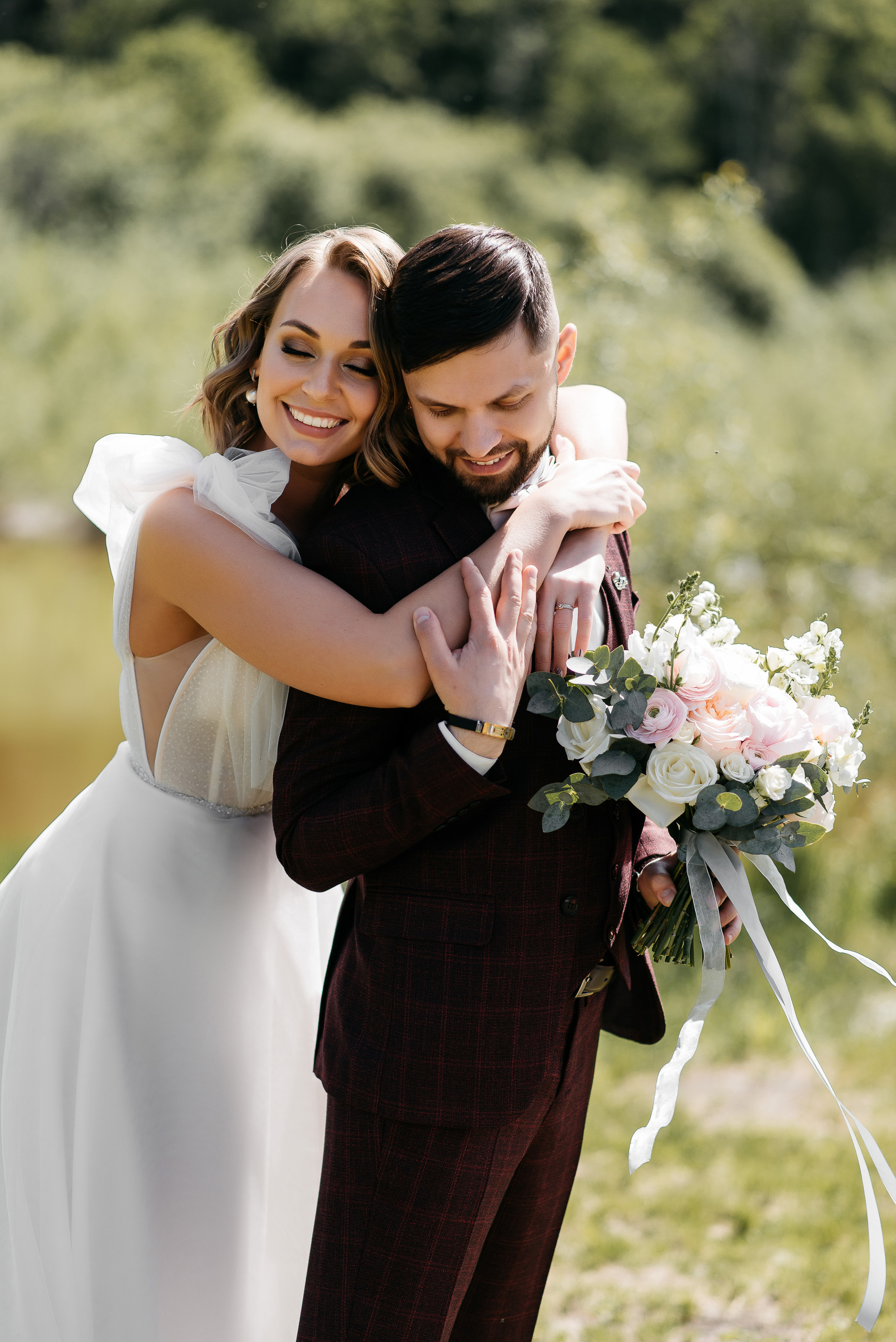 👰 Наталья @bartsionatalia и Дмитрий @dmitriiteliashkin🤵📸 Фото @Mooleen.Aleksandr 🎀 Организация @Balandina.event 💄 Визаж @Juliavasstr⛪️ Локация @Drokinopark 🎊 Декор и флористика @Sortasvadeb👗 Платье @Gabbiano_krasnoyarsk🧥 Костюм жениха @Menslook_krsk🎤 Ведущий @Perepelitsa_alexey 🔧Оборудование @Zvukiservis24 📹 Видео @itsibik