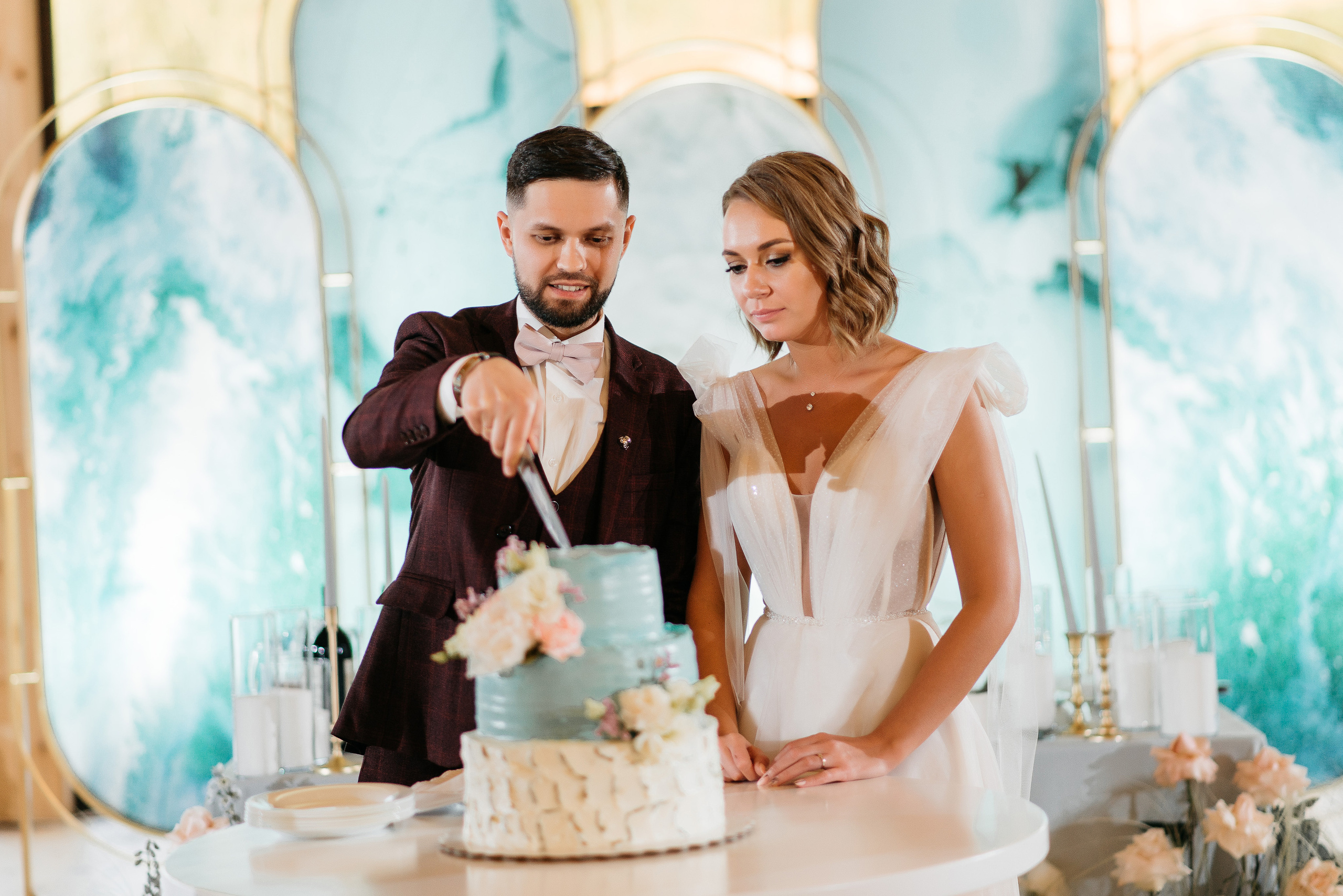 👰 Наталья @bartsionatalia и Дмитрий @dmitriiteliashkin🤵📸 Фото @Mooleen.Aleksandr 🎀 Организация @Balandina.event 💄 Визаж @Juliavasstr⛪️ Локация @Drokinopark 🎊 Декор и флористика @Sortasvadeb👗 Платье @Gabbiano_krasnoyarsk🧥 Костюм жениха @Menslook_krsk🎤 Ведущий @Perepelitsa_alexey 🔧Оборудование @Zvukiservis24 📹 Видео @itsibik