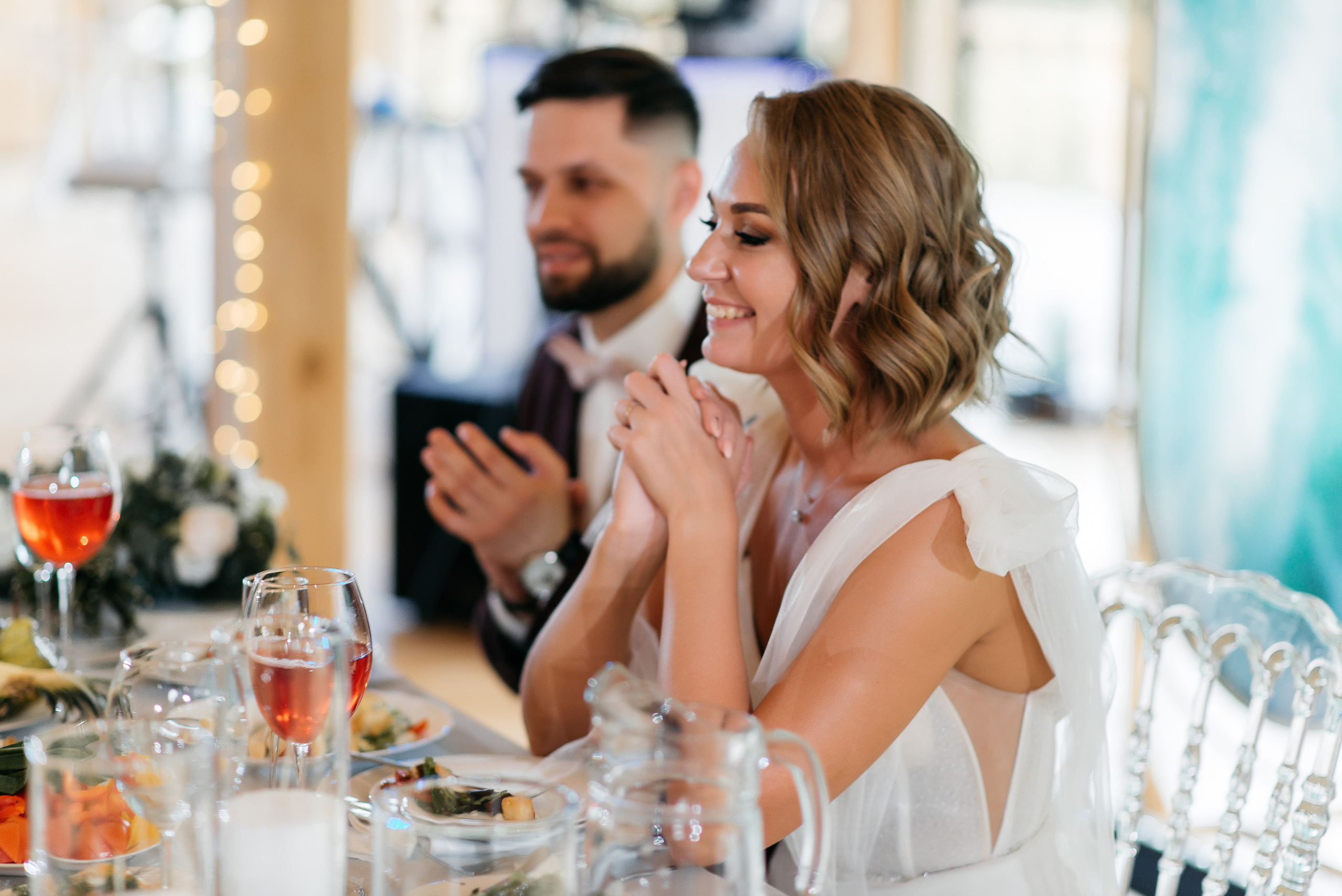 👰 Наталья @bartsionatalia и Дмитрий @dmitriiteliashkin🤵📸 Фото @Mooleen.Aleksandr 🎀 Организация @Balandina.event 💄 Визаж @Juliavasstr⛪️ Локация @Drokinopark 🎊 Декор и флористика @Sortasvadeb👗 Платье @Gabbiano_krasnoyarsk🧥 Костюм жениха @Menslook_krsk🎤 Ведущий @Perepelitsa_alexey 🔧Оборудование @Zvukiservis24 📹 Видео @itsibik