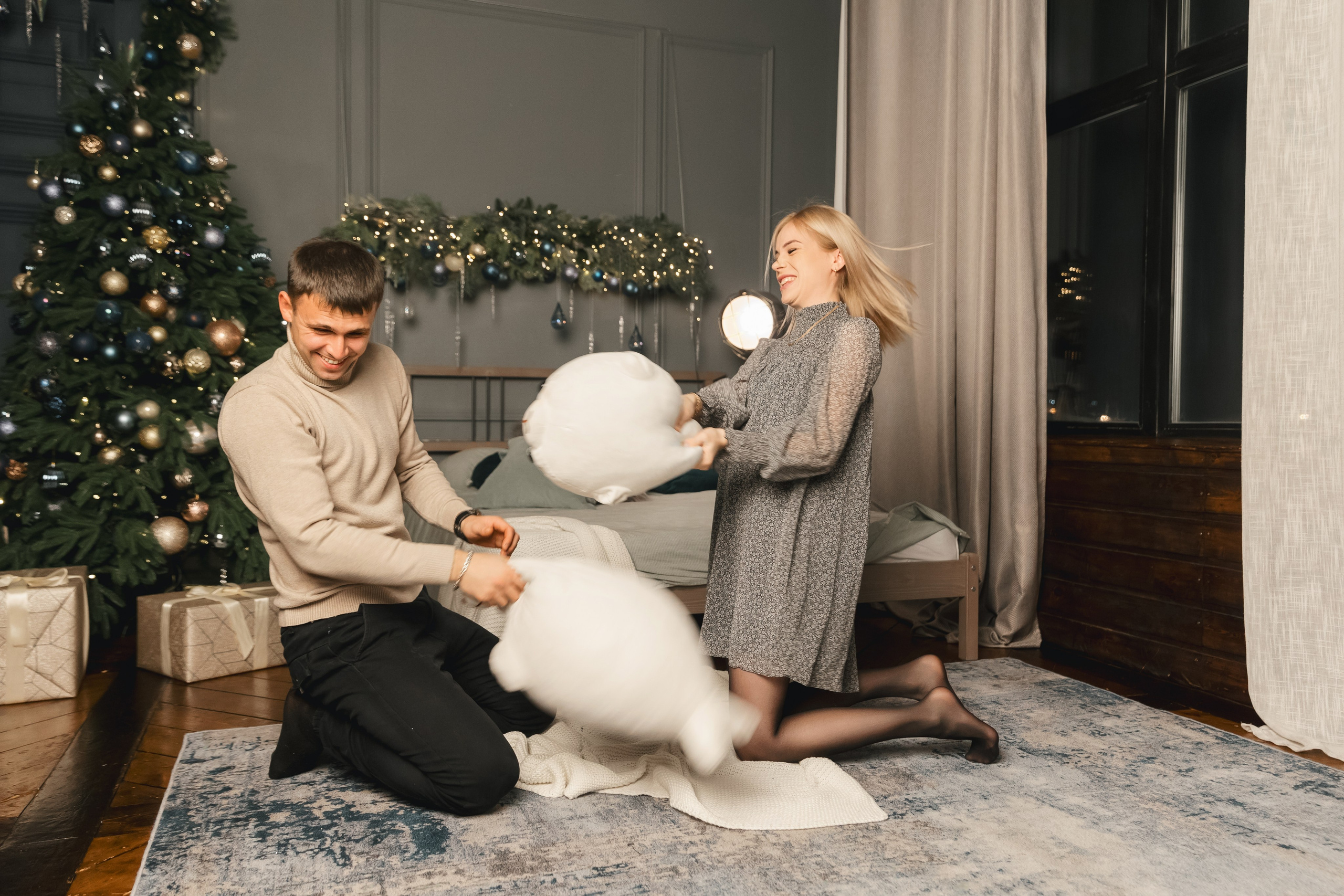 Семейная новогодняя фотосессия в Хабаровске. Свадебный фотограф в Хабаровске