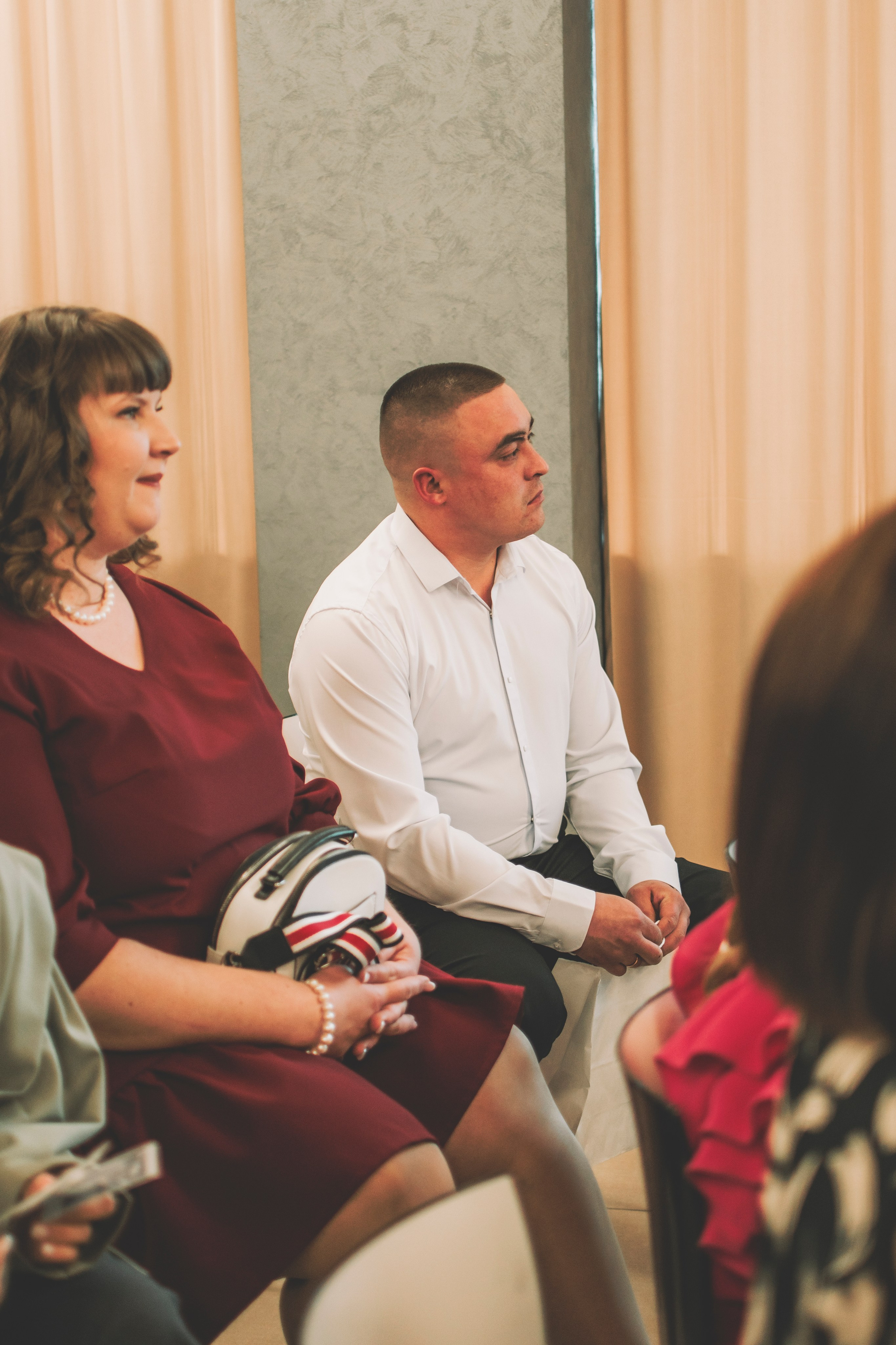 Альберт и Анастасия (Студийная фотосессия, роспись в ДК Нефтяник + фотосессия с гостями). Семейный и свадебный фотограф Губкинский и Ставрополь