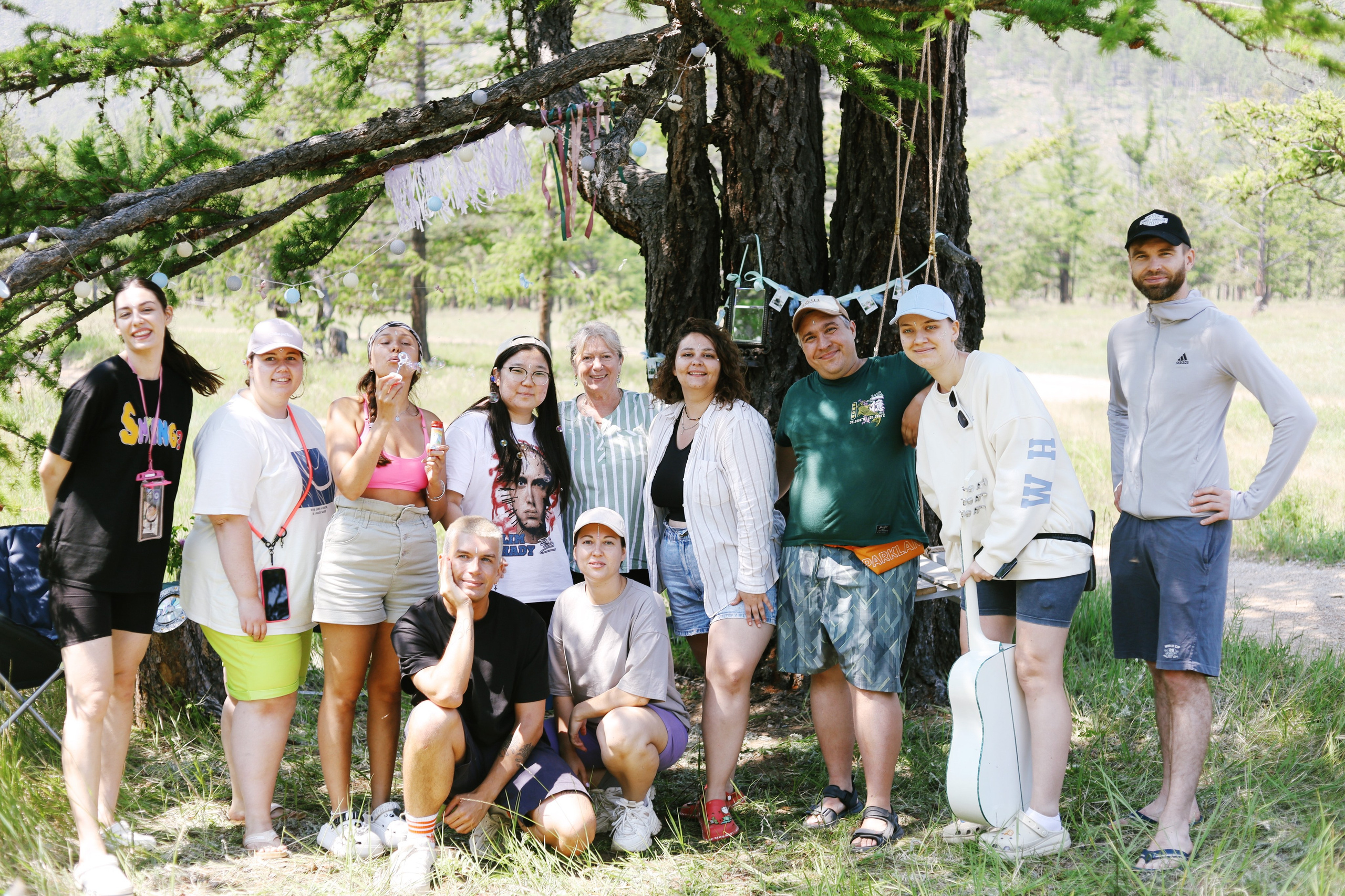 Лето 2024 / палатки. 1642 — первый лагерь для взрослых на Байкале