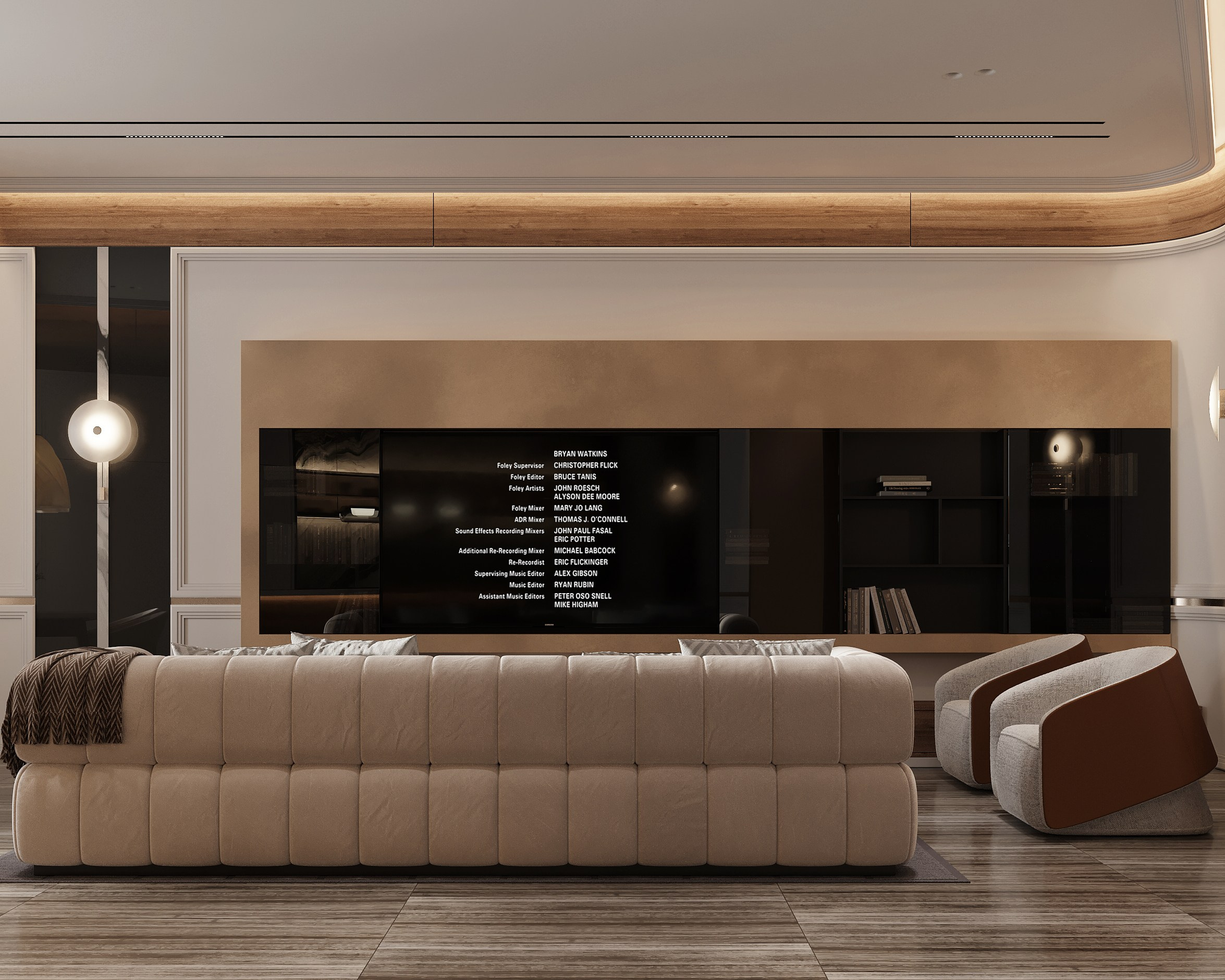 ЖК «IL DE FRANCE», 160 м². Room Design Studio