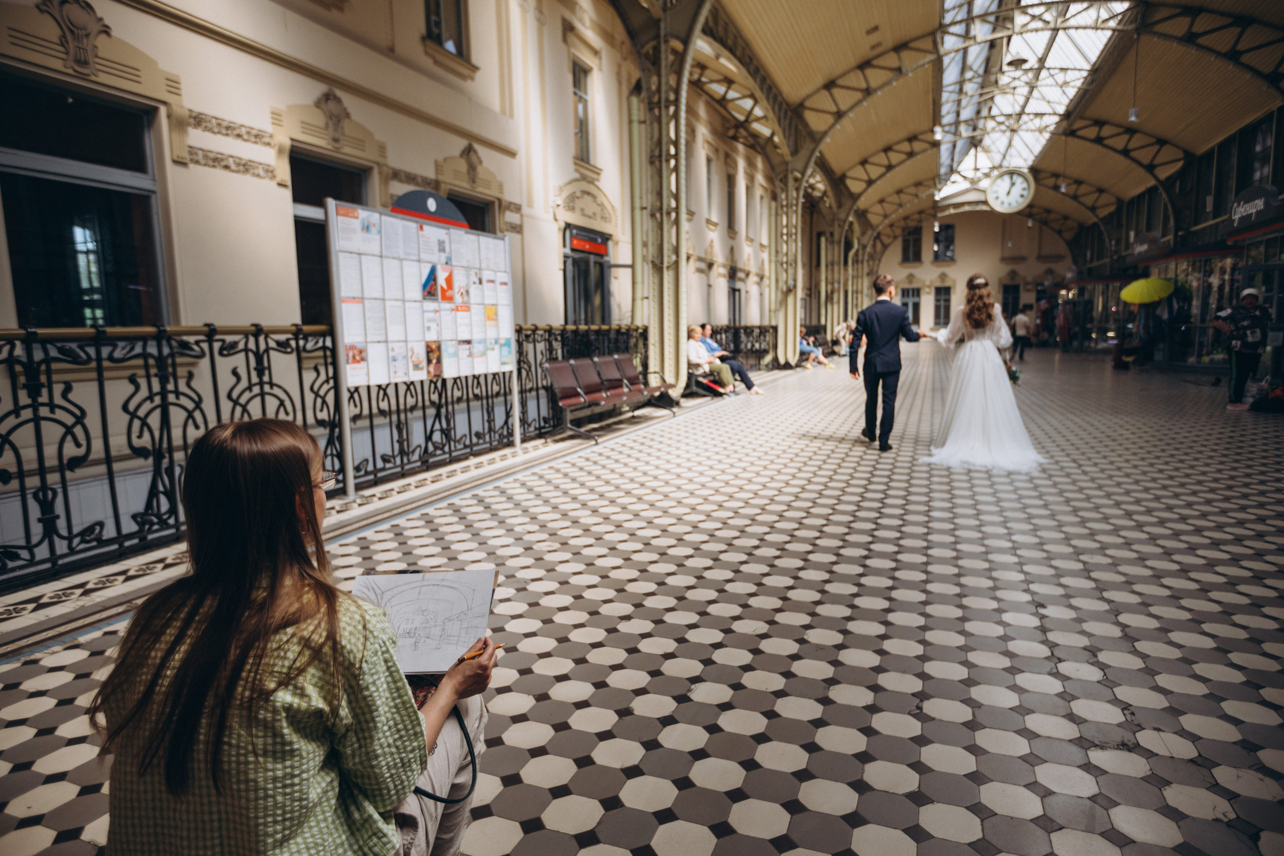 Витебский Вокзал. Свадебный и семейный фотограф в Санкт-Петербурге Яцына Юрий. Видеоопер