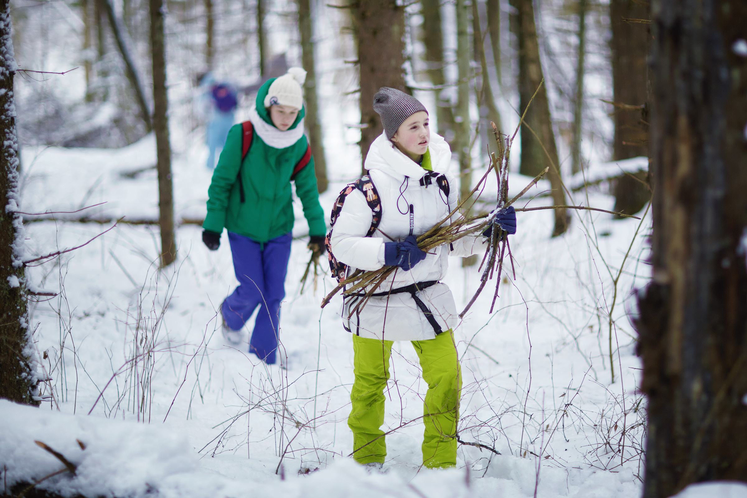 Короткий зимний поход в лес (04.01.2021). Фотограф Роман Желтухин
