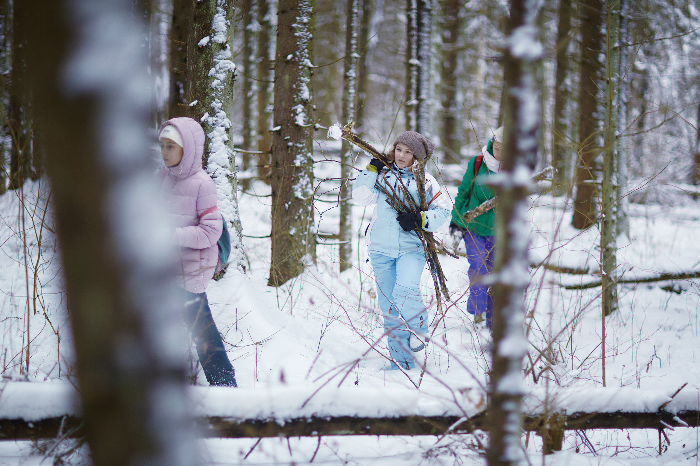 Короткий зимний поход в лес (04.01.2021). Фотограф Роман Желтухин