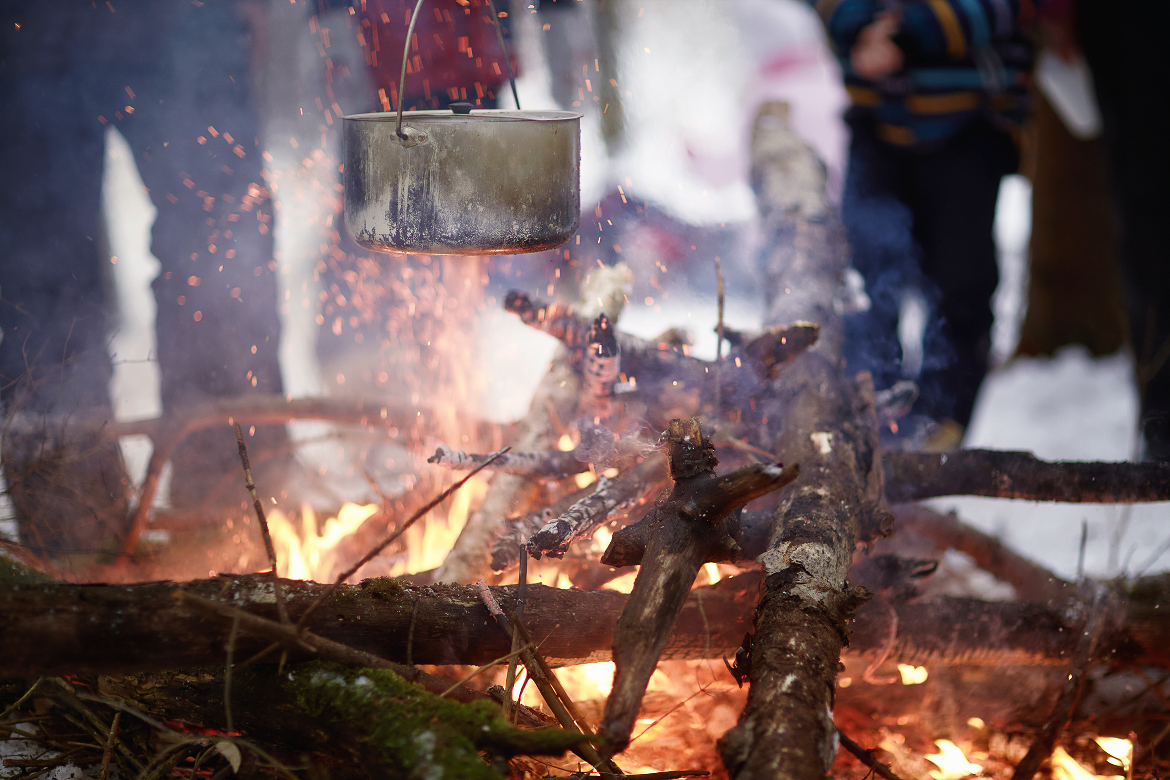 Короткий зимний поход в лес (04.01.2021). Фотограф Роман Желтухин