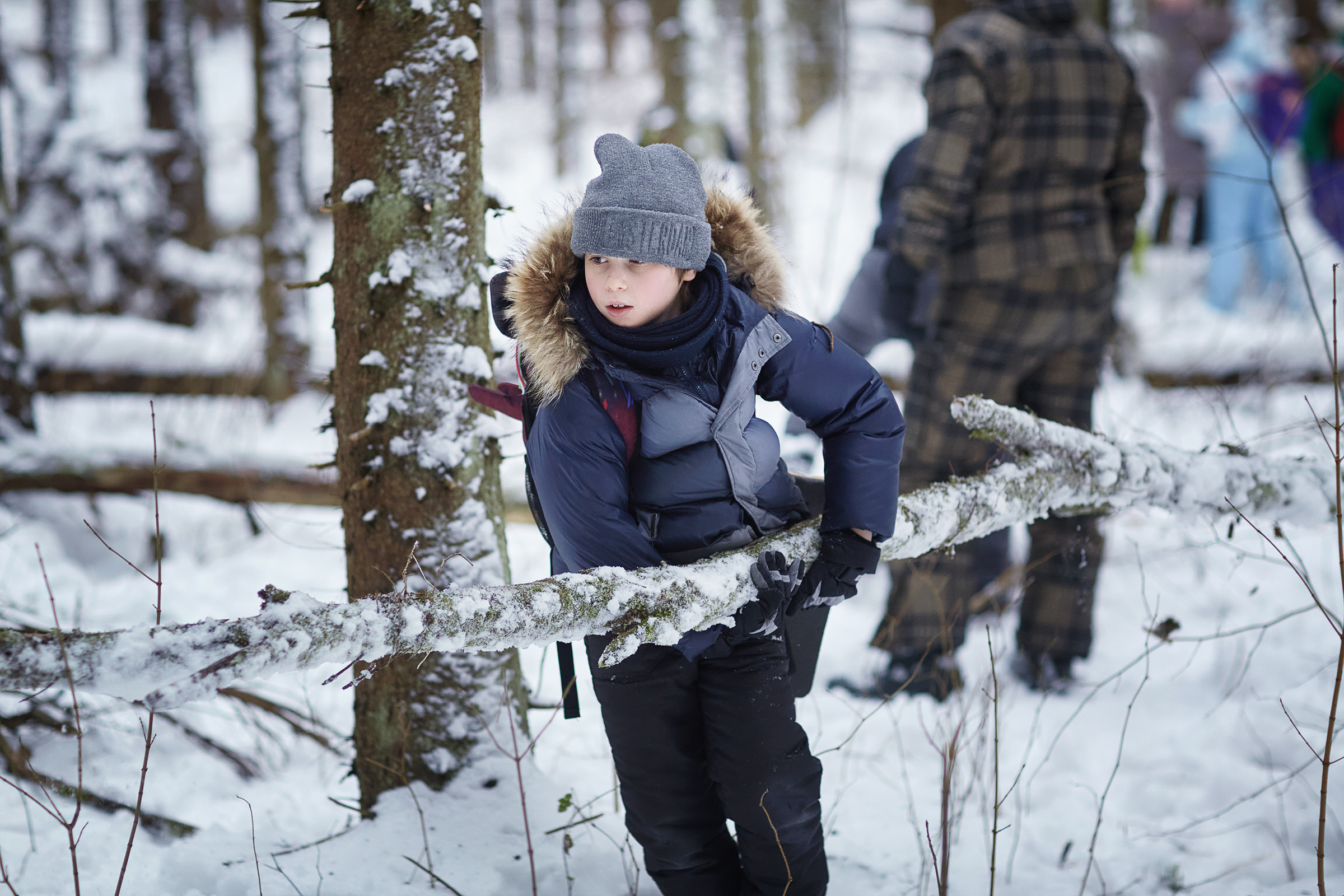 Короткий зимний поход в лес (04.01.2021). Фотограф Роман Желтухин
